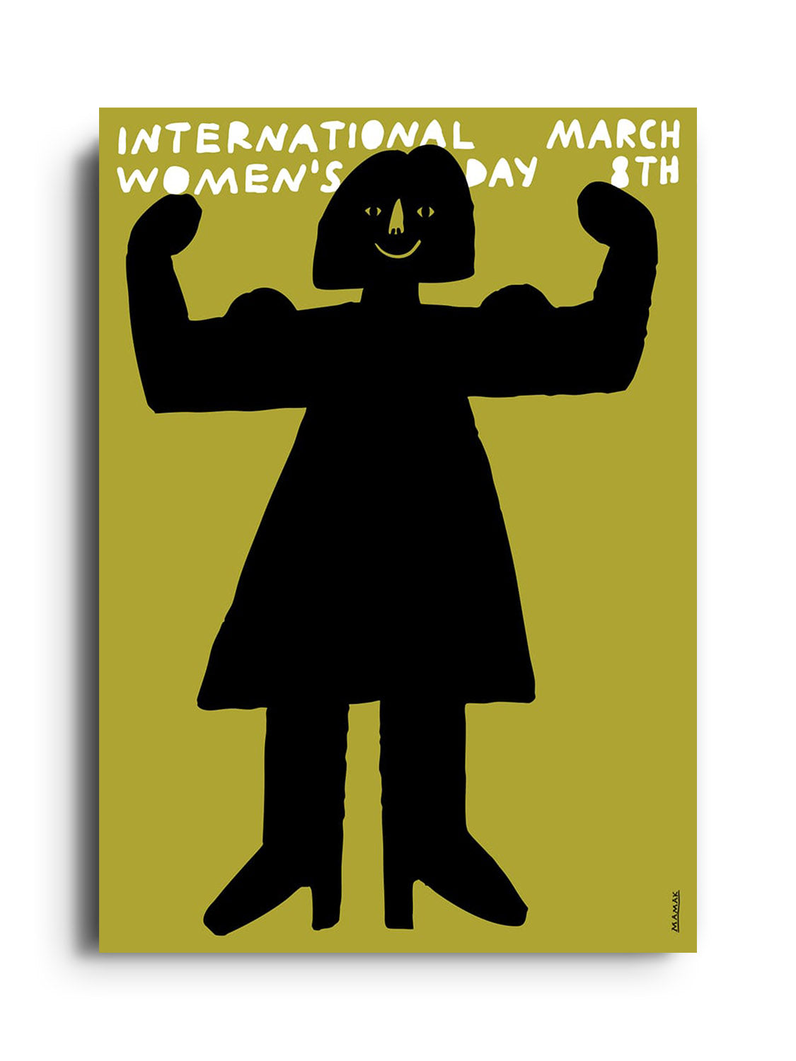 "March 8th | International Women's Day" by Bartosz Mamak, fine art print displayed unframed. |frame=Unframed|