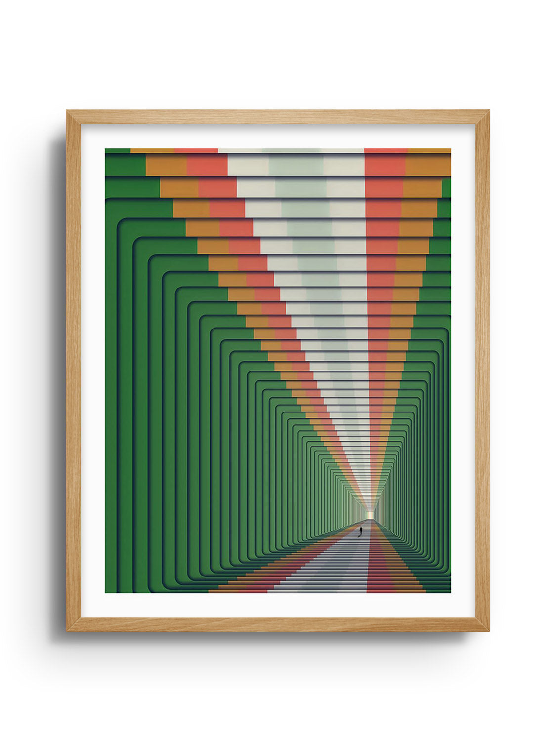 "Legacy User" by Michael Strevens fine art print displayed in a natural frame. |frame=Natural Frame|