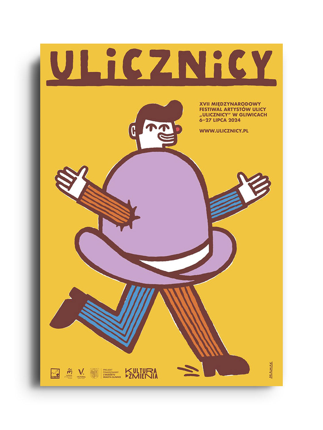 "17th International Street Artists' Festival Ulicznicy" by Bartosz Mamak, fine art print unframed. |frame=Unframed|