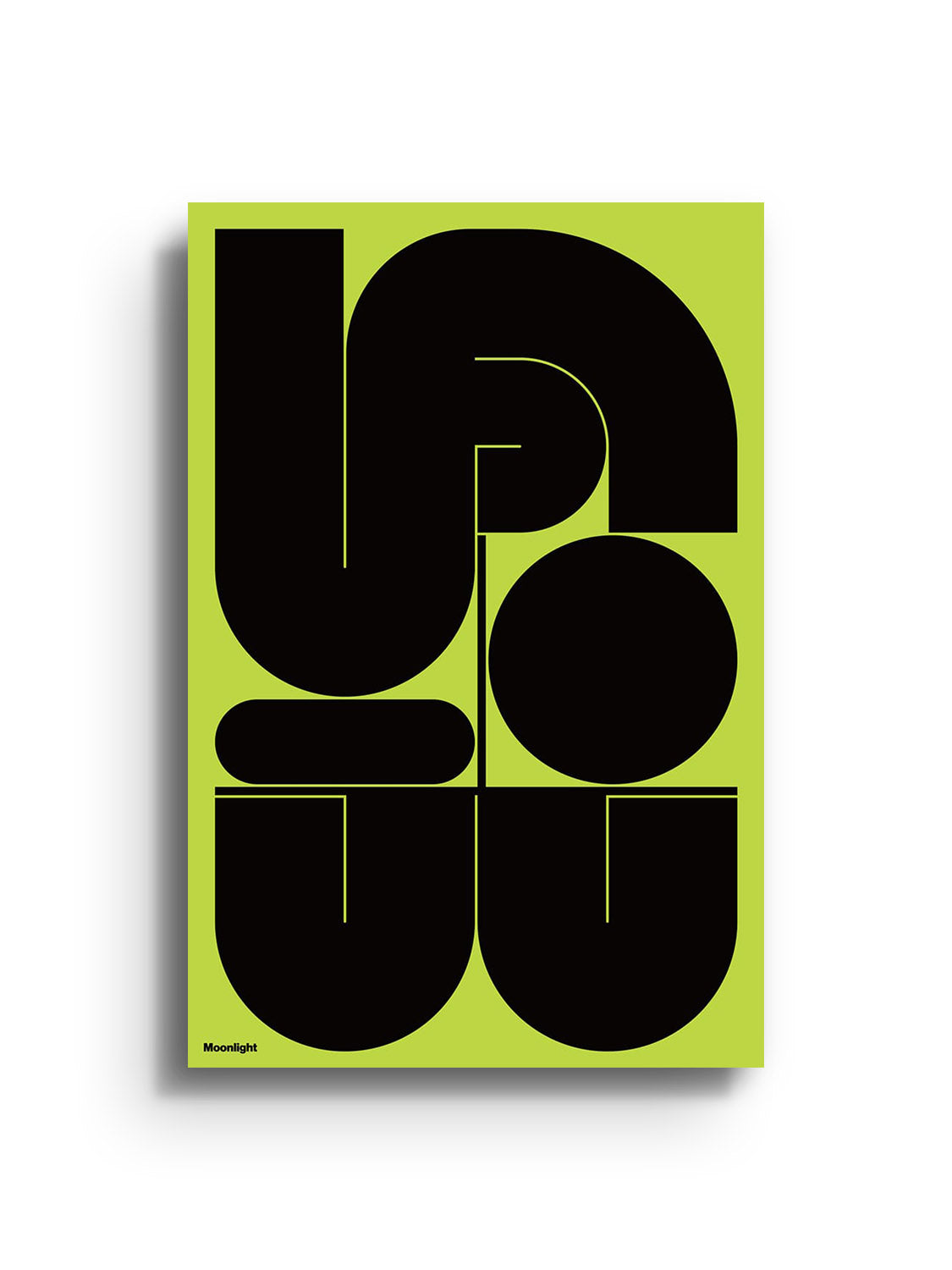 "月光#2 (Moonlight) by Kenichi Minami, fine art print unframed, showcasing abstract lunar blue tones." |frame=Unframed|