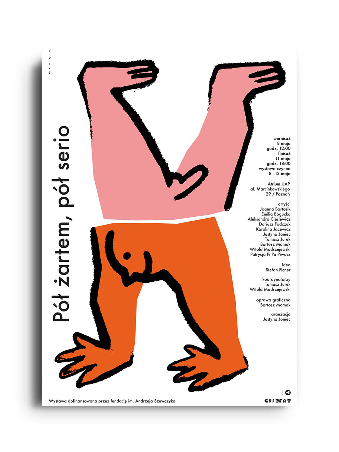 "Half Joking Half Serious" by Bartosz Mamak, fine art print, unframed display. |frame=Unframed|