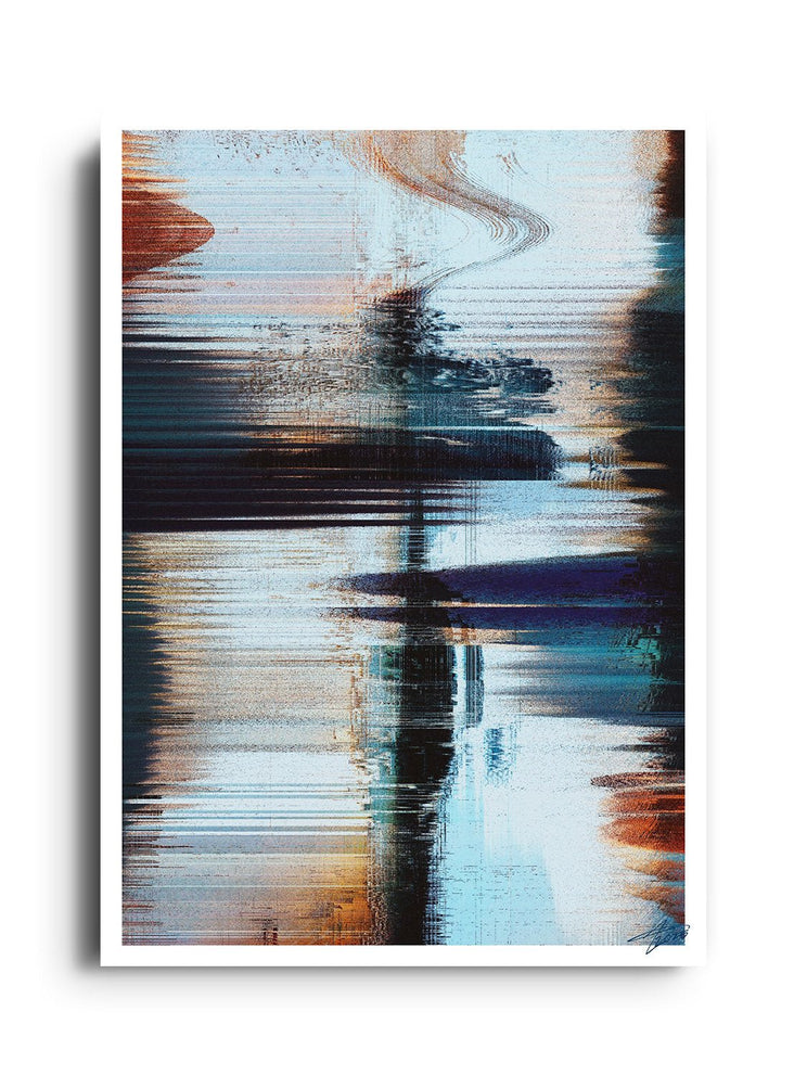 Glitch 25.328 - Libertas - Aaron Borchardt - East Side Studio - Art Prints