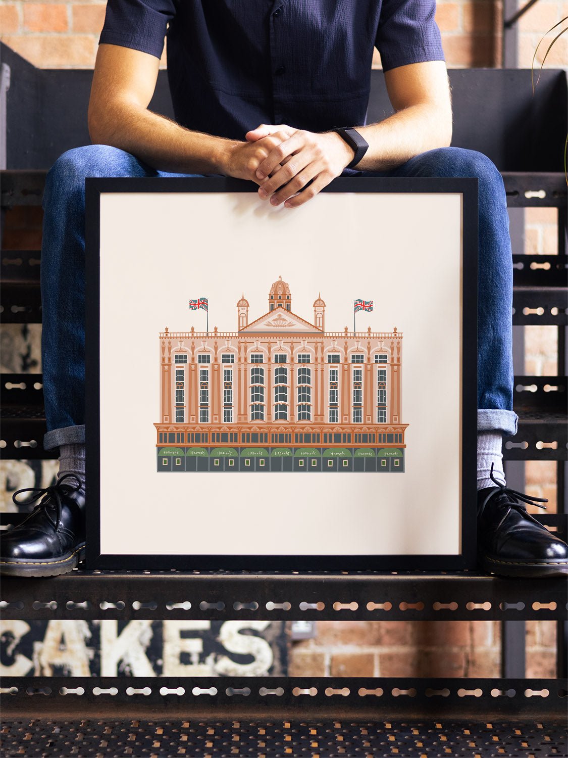 Harrods - Kate Snell - East Side Studio - Art Prints