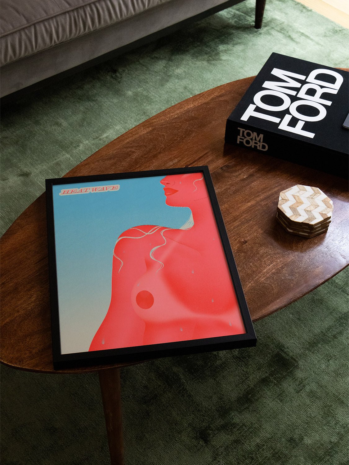 Heatwave - Clémence Gouy - East Side Studio - Art Prints