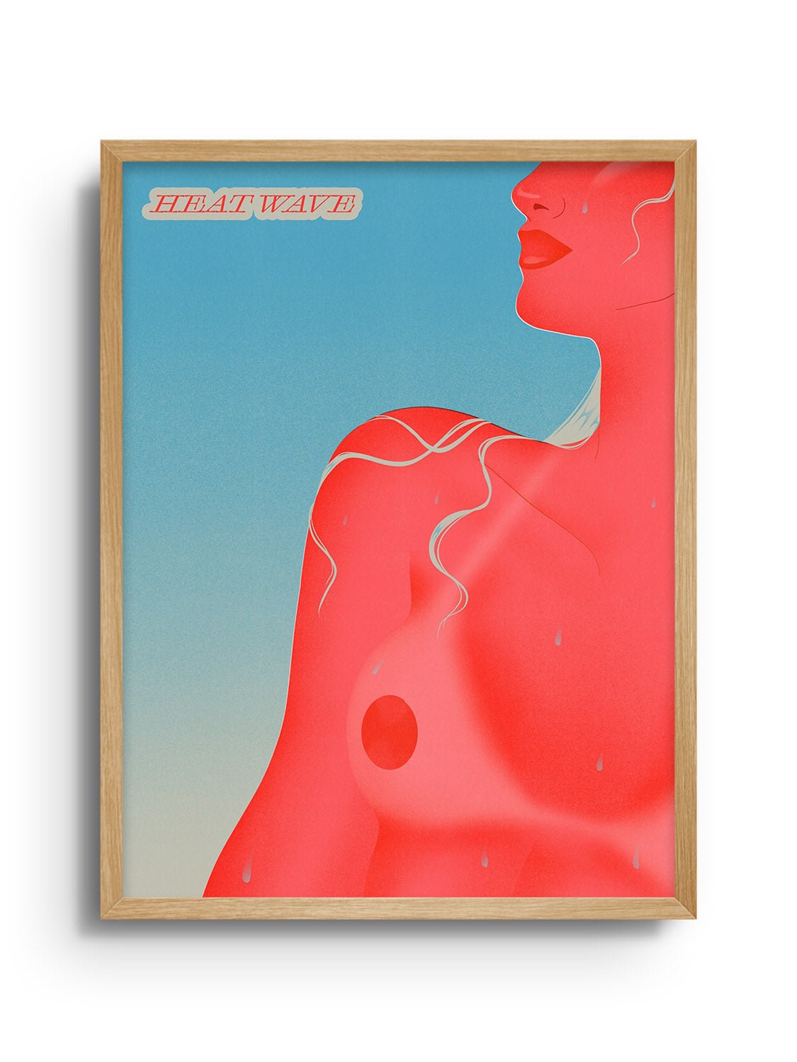Heatwave - Clémence Gouy - East Side Studio - Art Prints