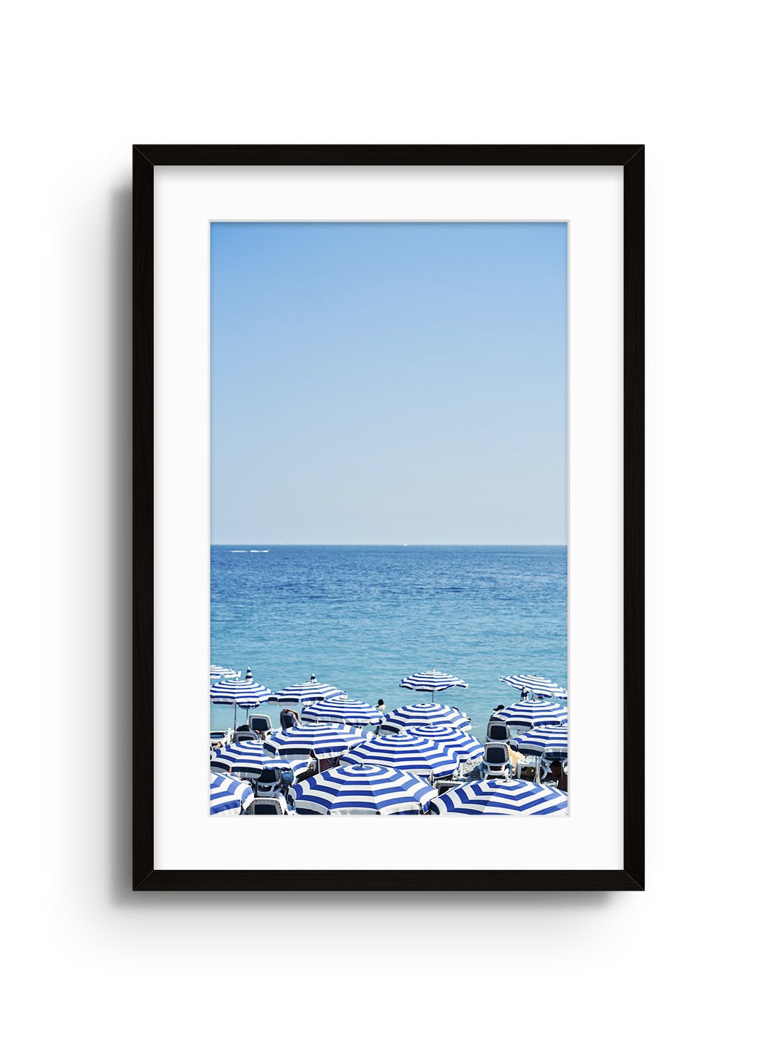 Hues of Blue - Cordula Schaefer - East Side Studio - Art Prints