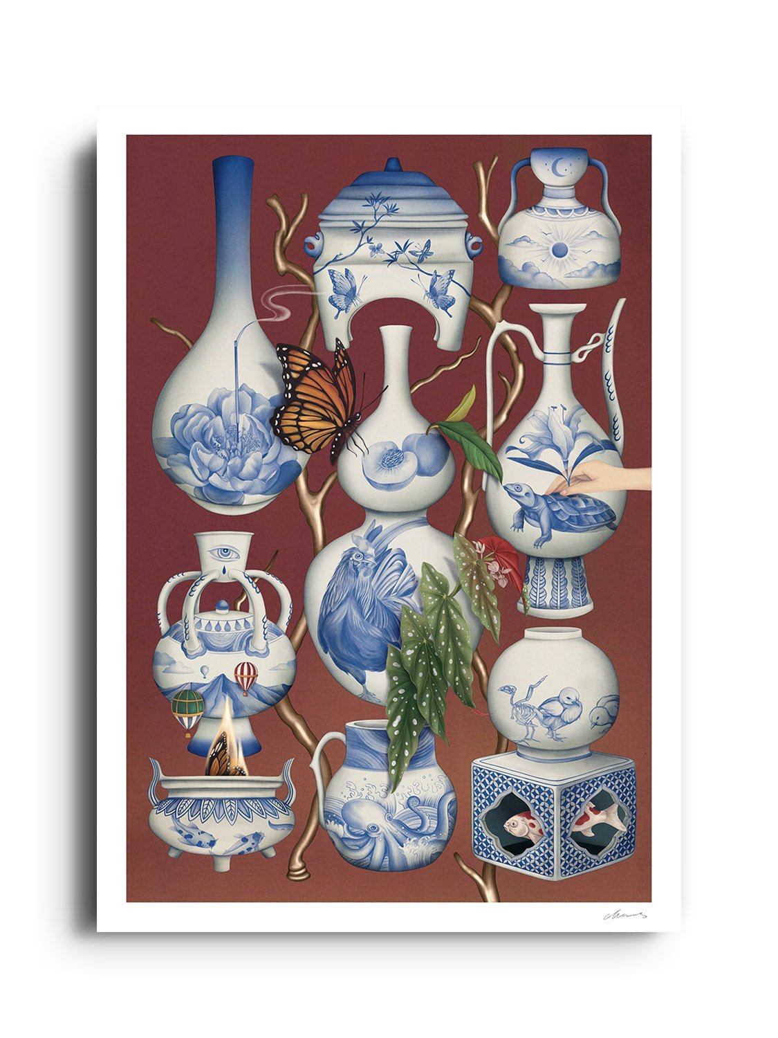 In Between - Chloe Shao - East Side Studio - Art Prints