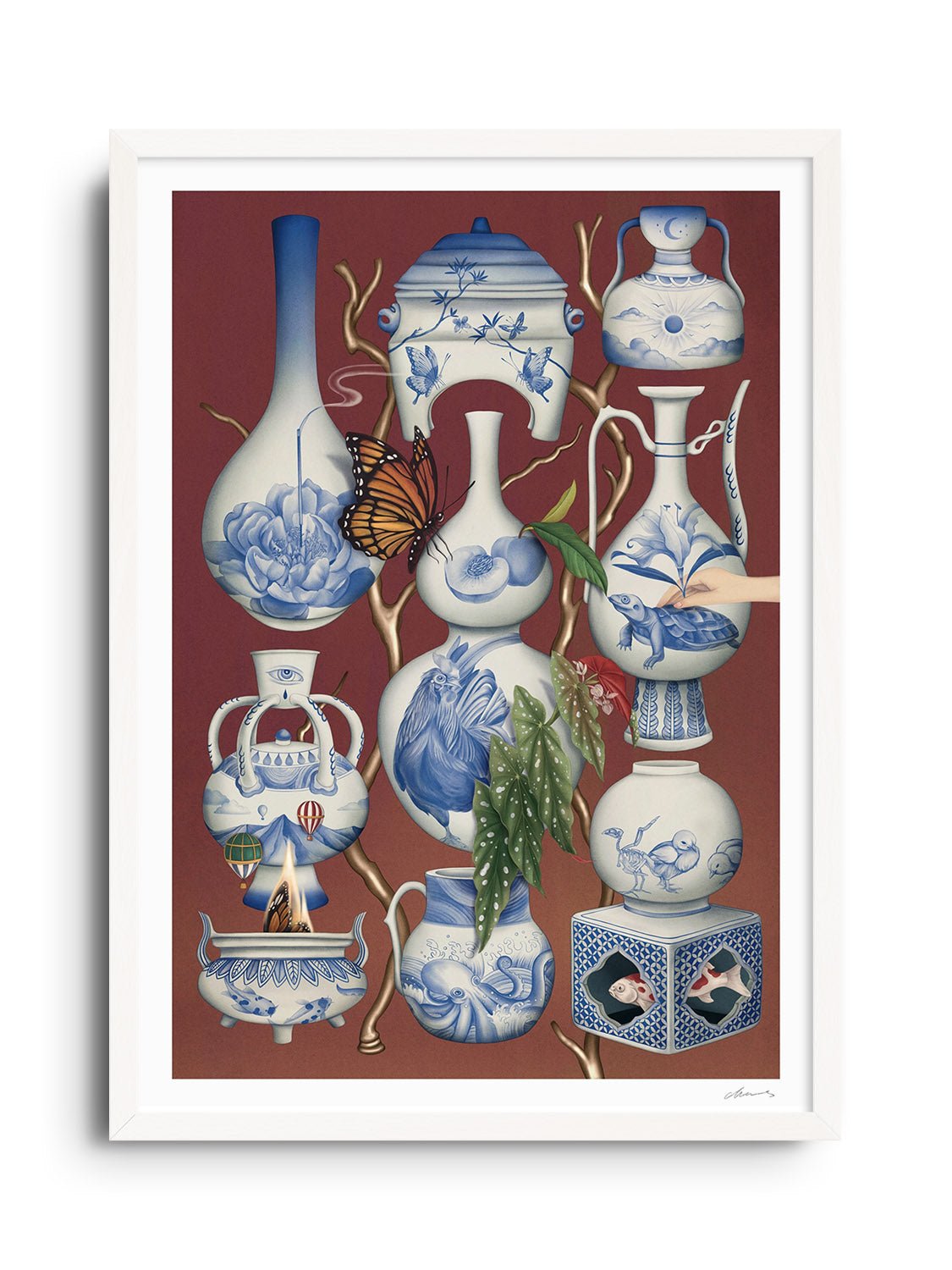 In Between - Chloe Shao - East Side Studio - Art Prints