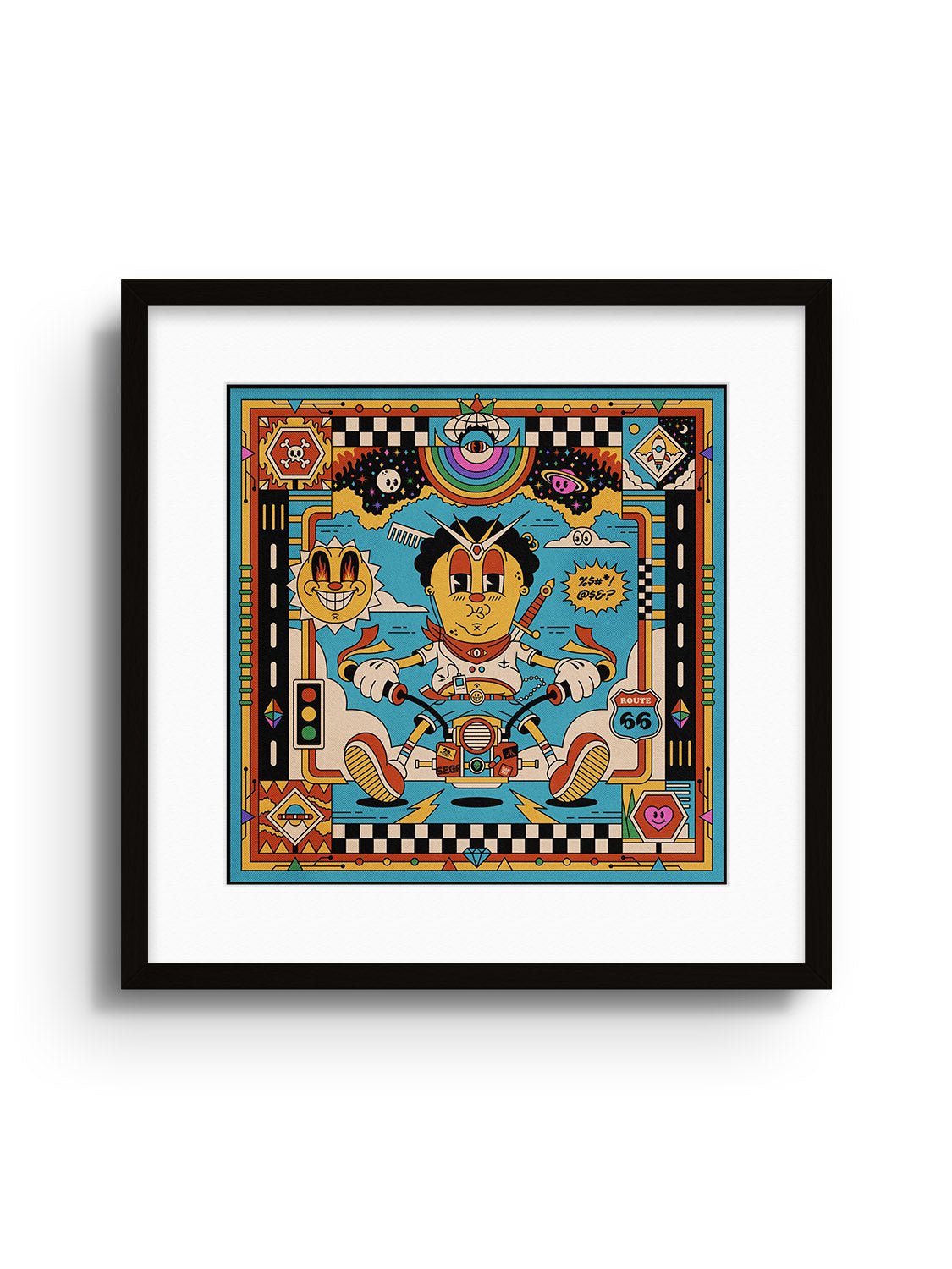 Knight Rider - uyo66 - East Side Studio - Art Prints