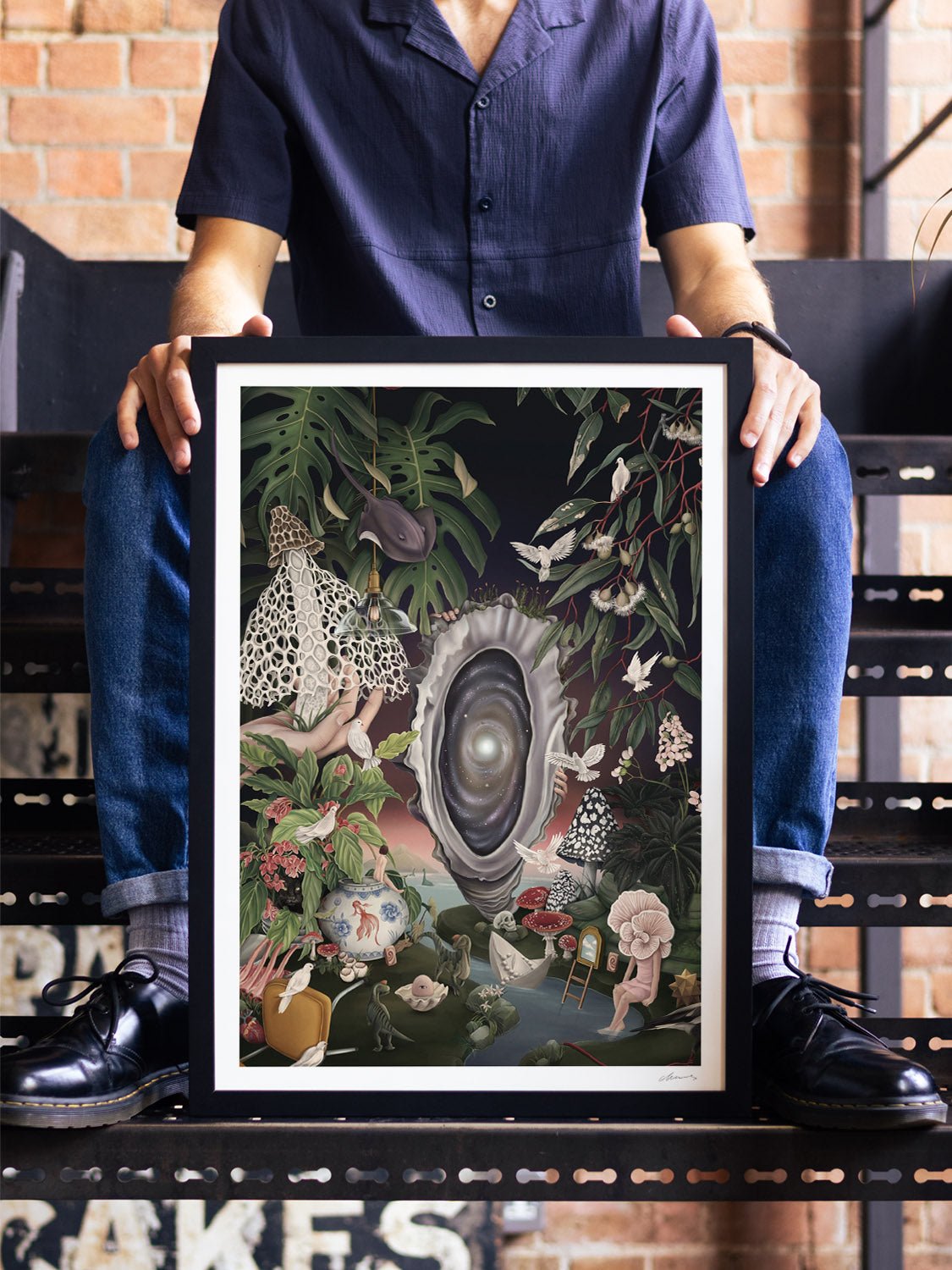 Maybe Paradise - Chloe Shao - East Side Studio - Art Prints