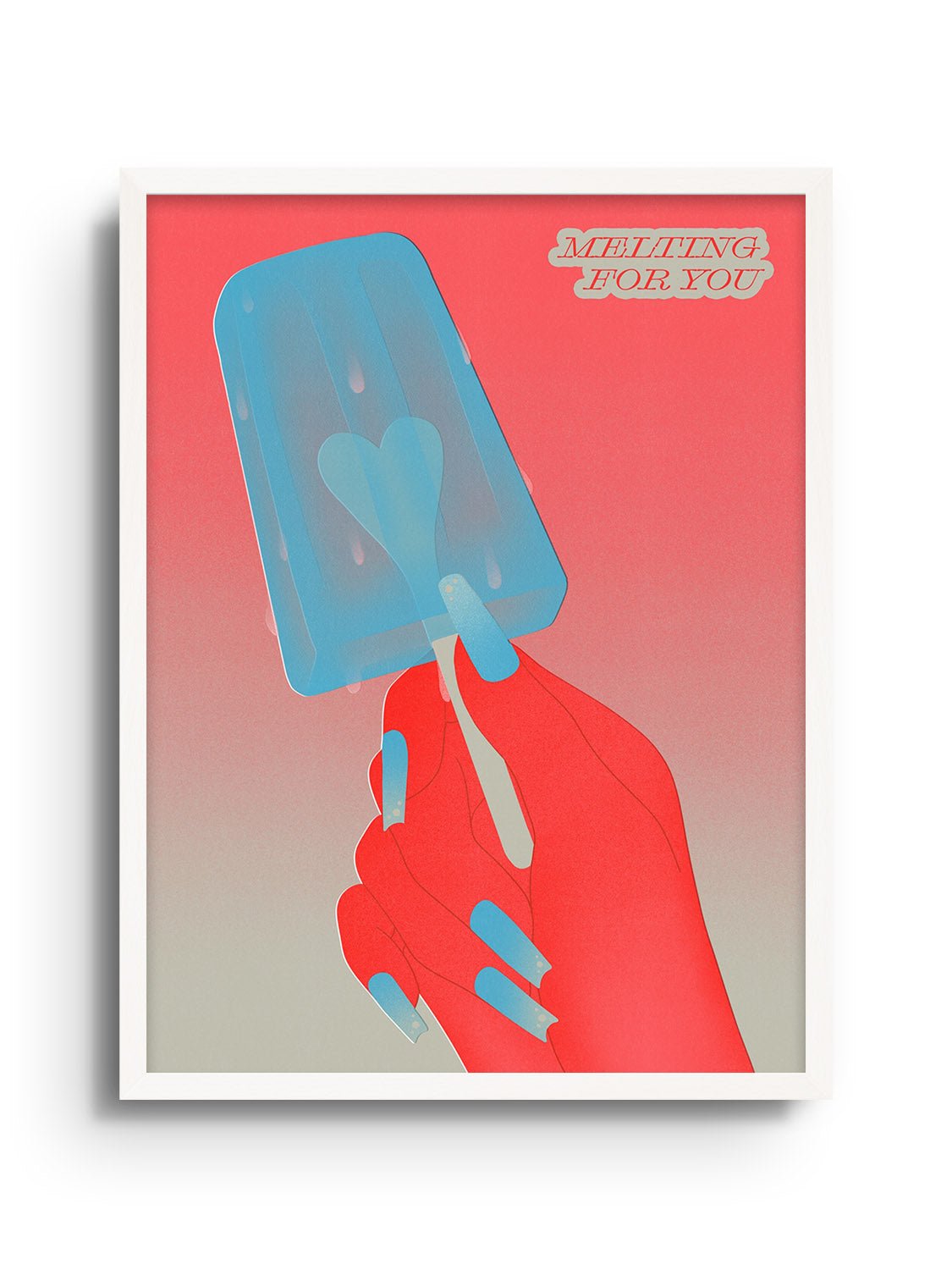 Melting - Clémence Gouy - East Side Studio - Art Prints