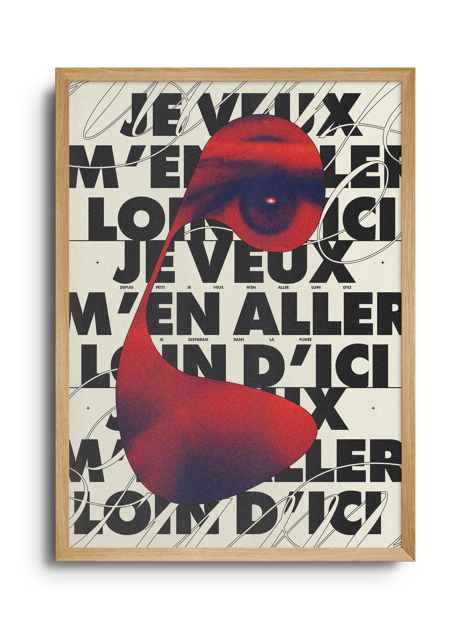 M'en Aller - Rīm Atelier - East Side Studio - Art Prints