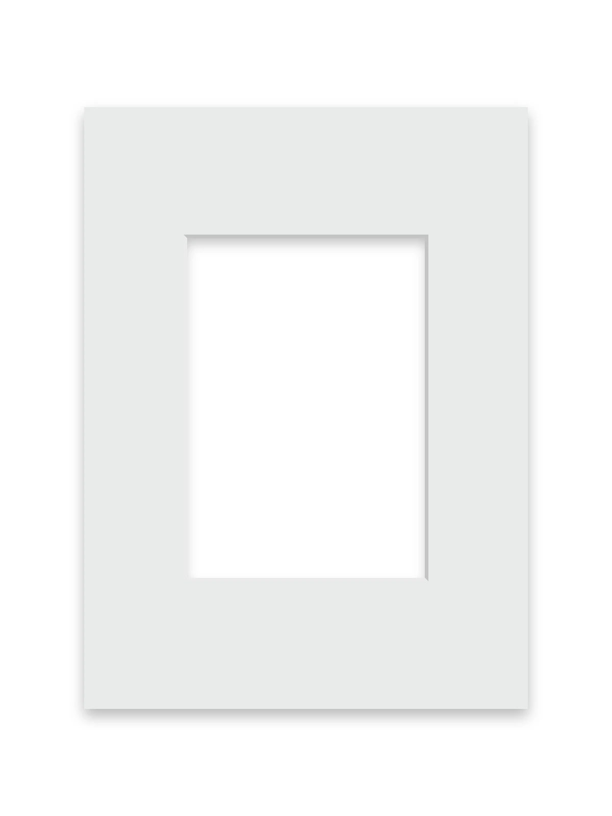 Snow White picture frame mount board