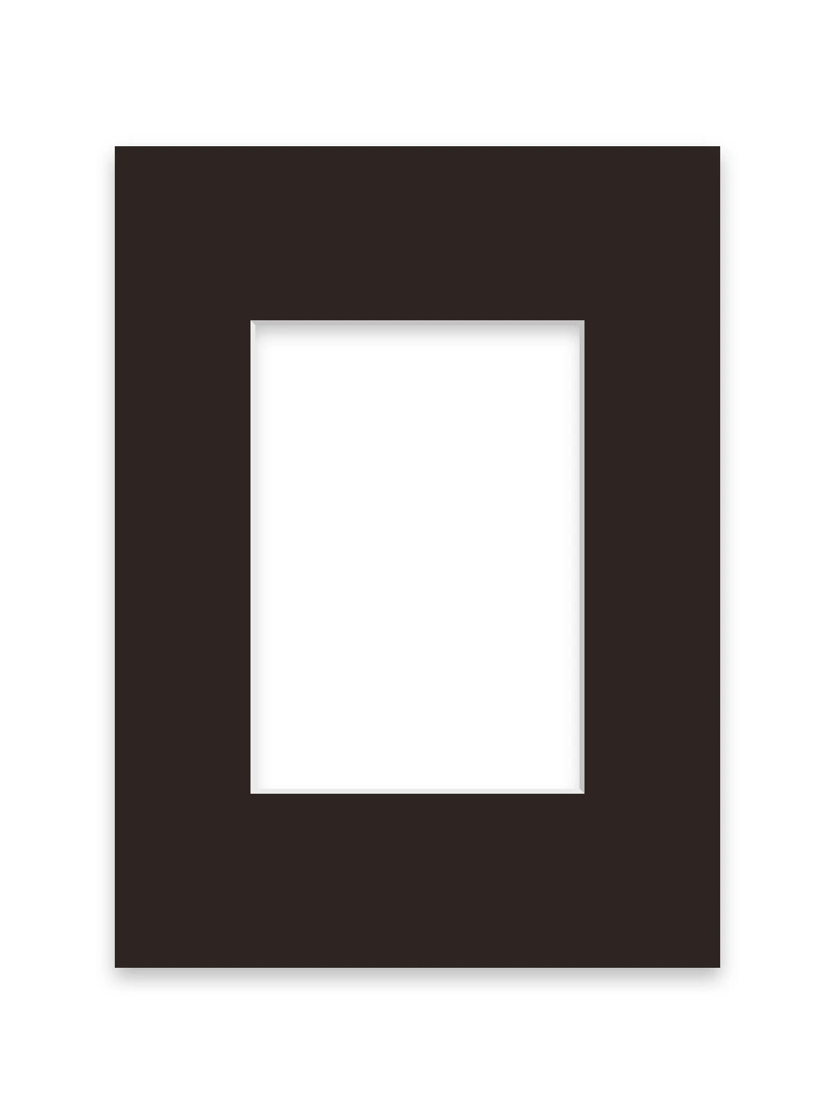 Obsidian picture frame mount board