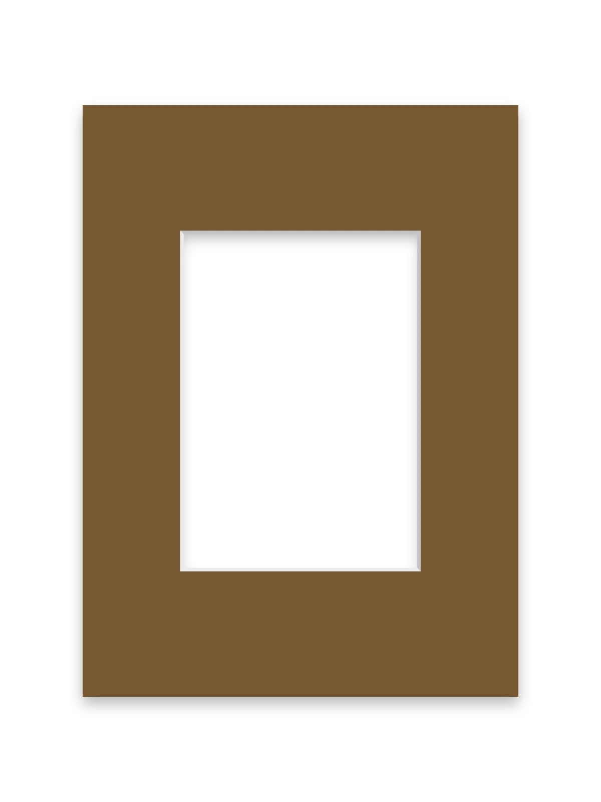 Dark Walnut picture frame mount board