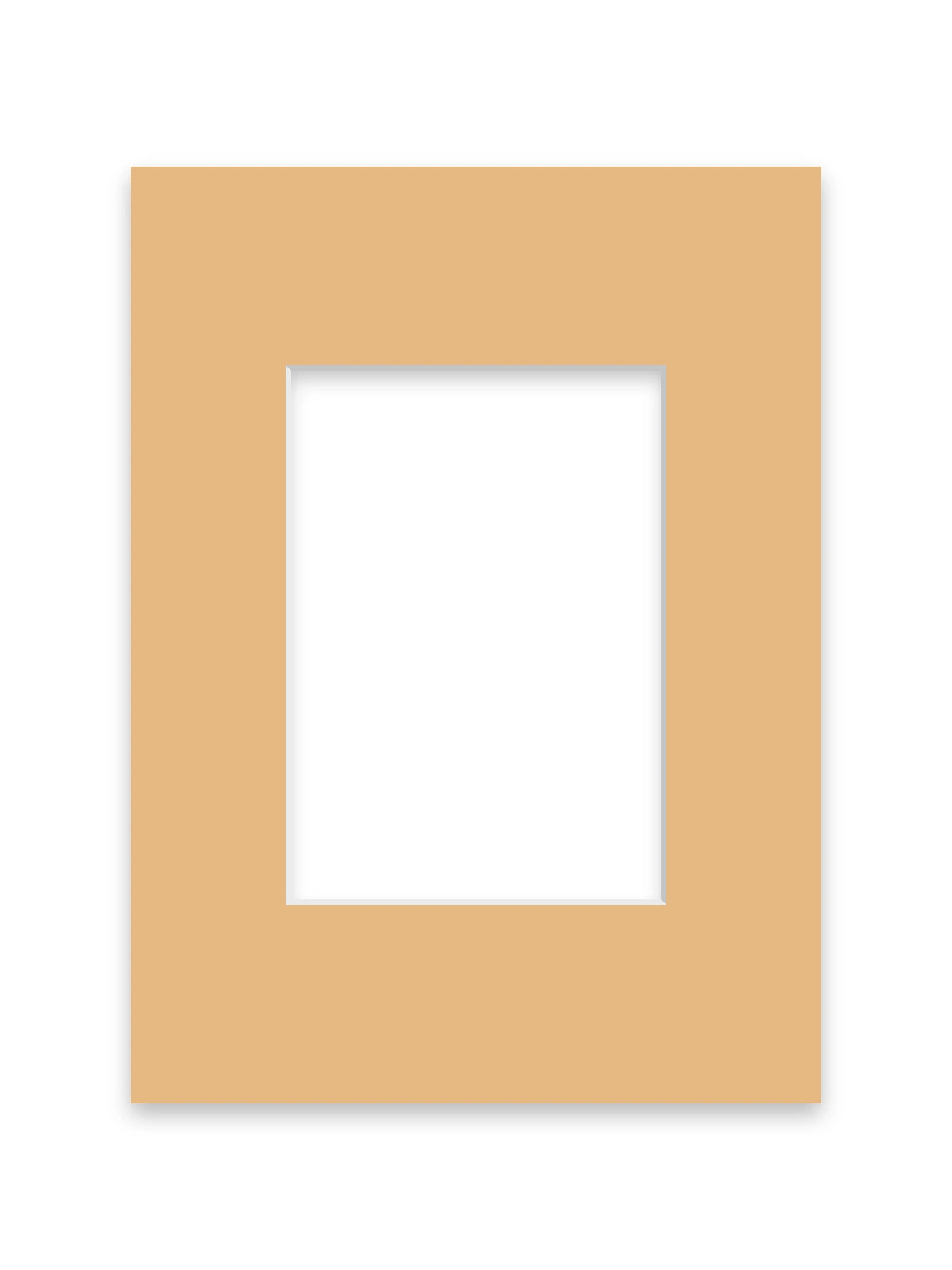 Gingerbread picture frame mount board