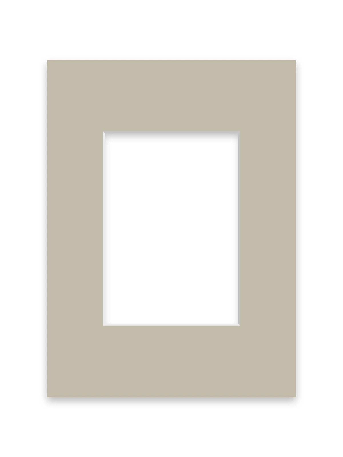 Steel Grey picture frame mount board
