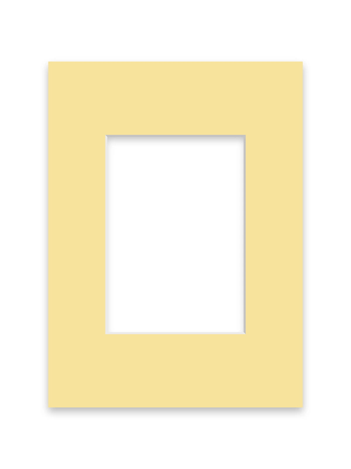 Buttercup picture frame mount board