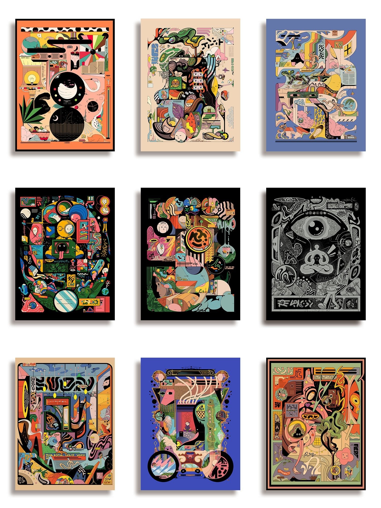 Ori Toor Print Bundle - East Side Studio - Art Prints