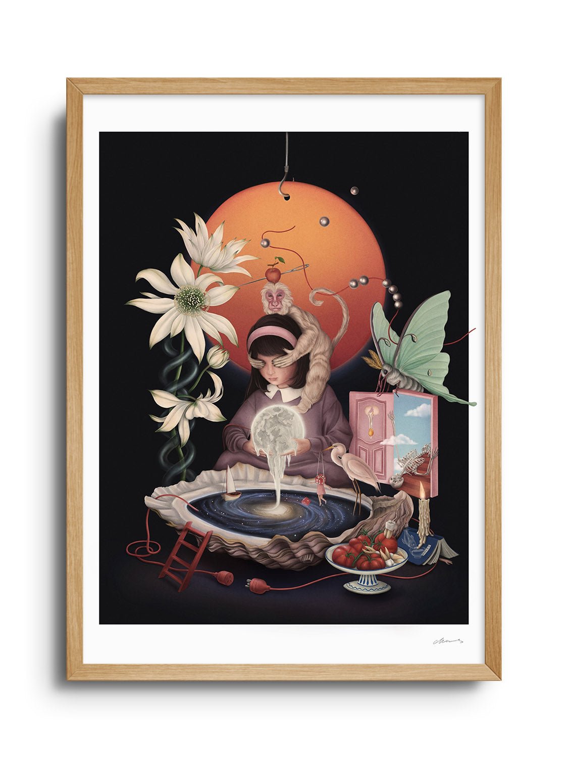 Remnant of Light - Chloe Shao - East Side Studio - Art Prints