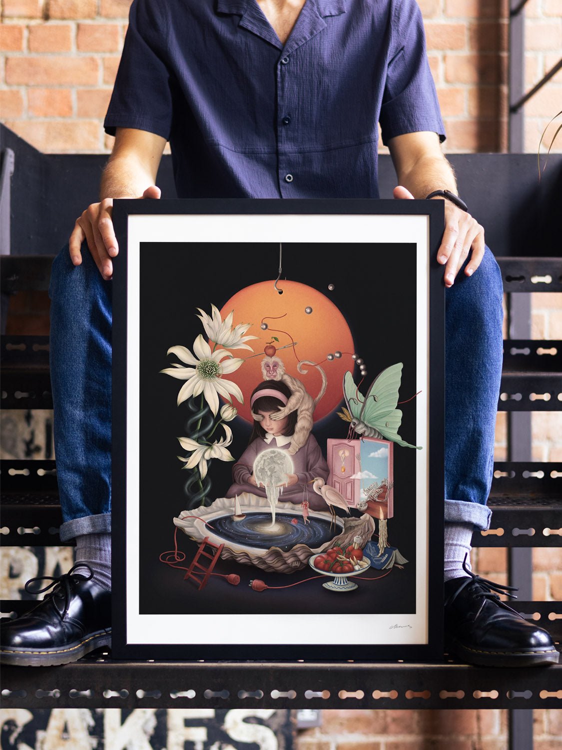 Remnant of Light - Chloe Shao - East Side Studio - Art Prints