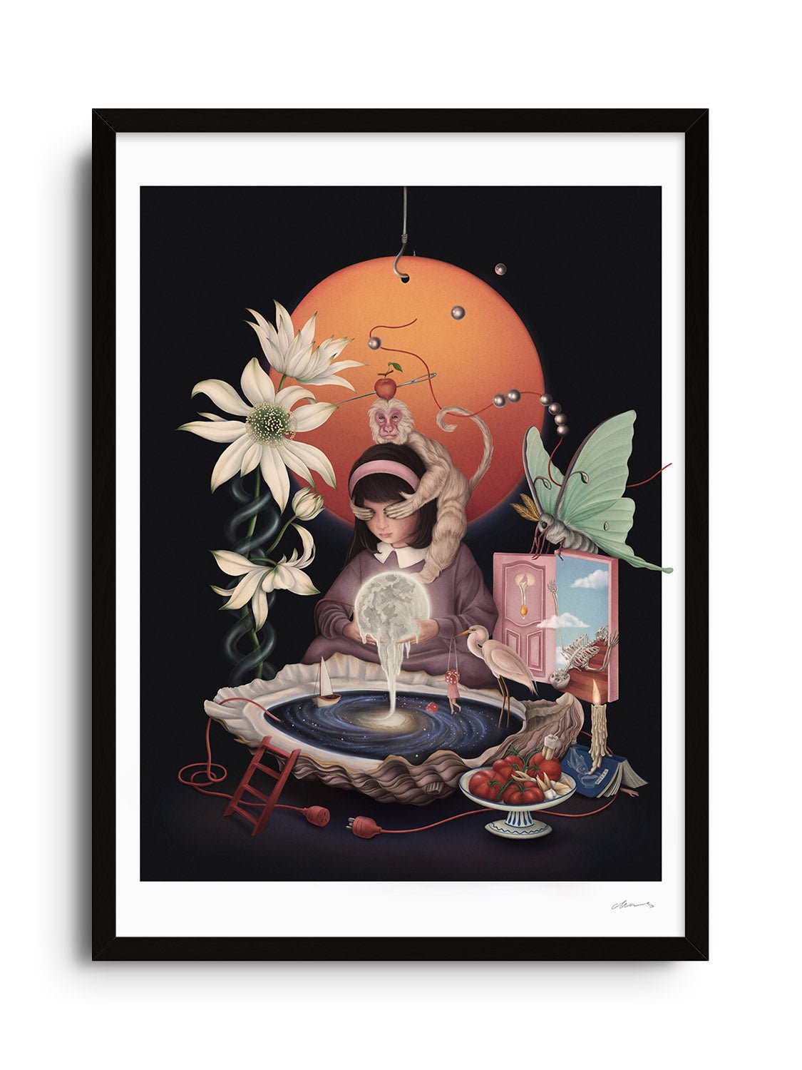 Remnant of Light - Chloe Shao - East Side Studio - Art Prints