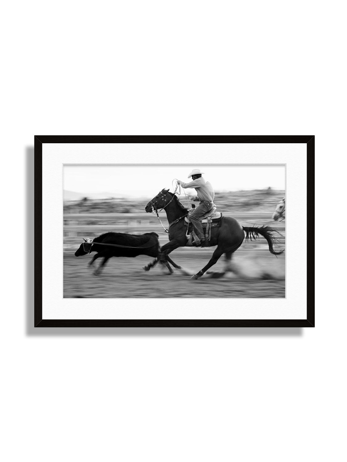 Roping - Michael Potter - East Side Studio - Art Prints