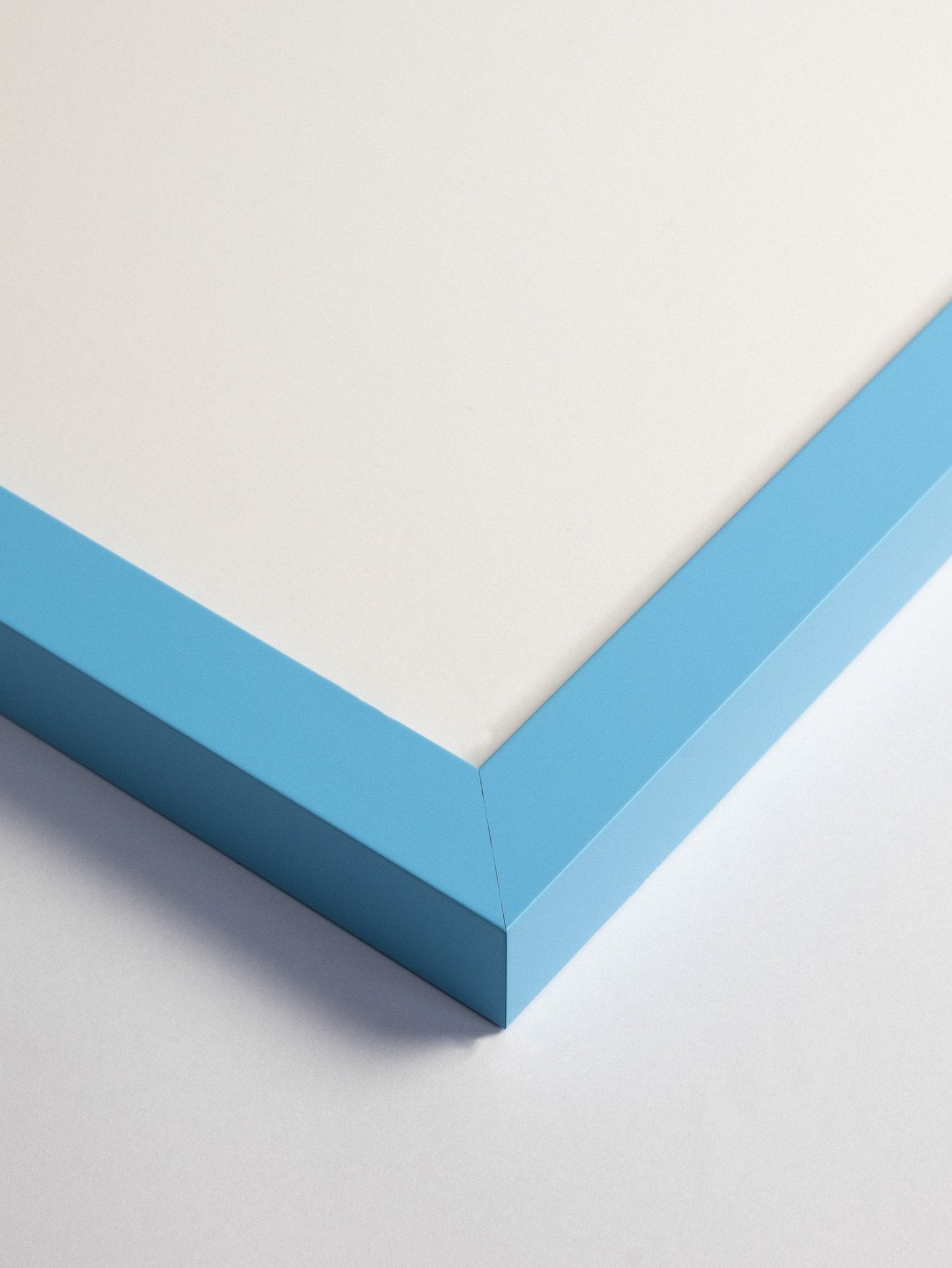 Sky Blue - Premium Wooden Picture Frame