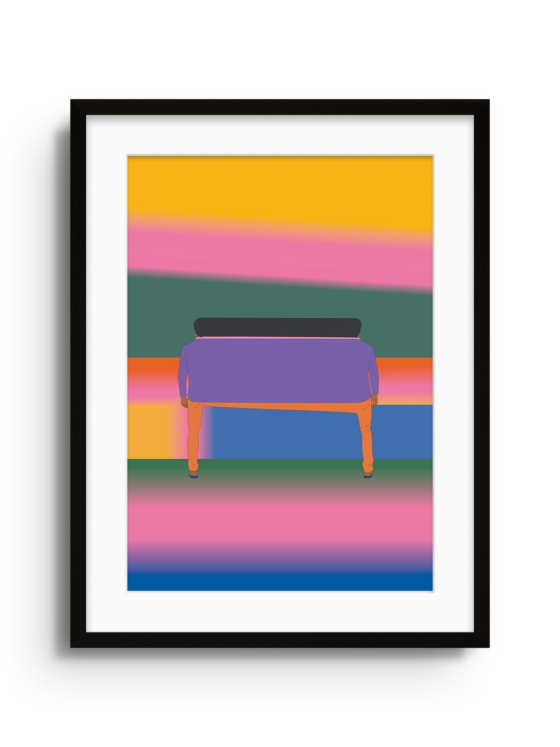 Stuck in Time - Seba Cestaro - East Side Studio - Art Prints