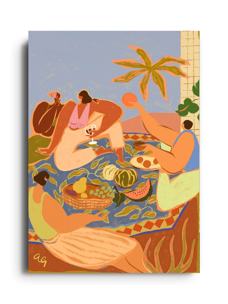 Summer Picnic - Arty Guava - East Side Studio - Art Prints