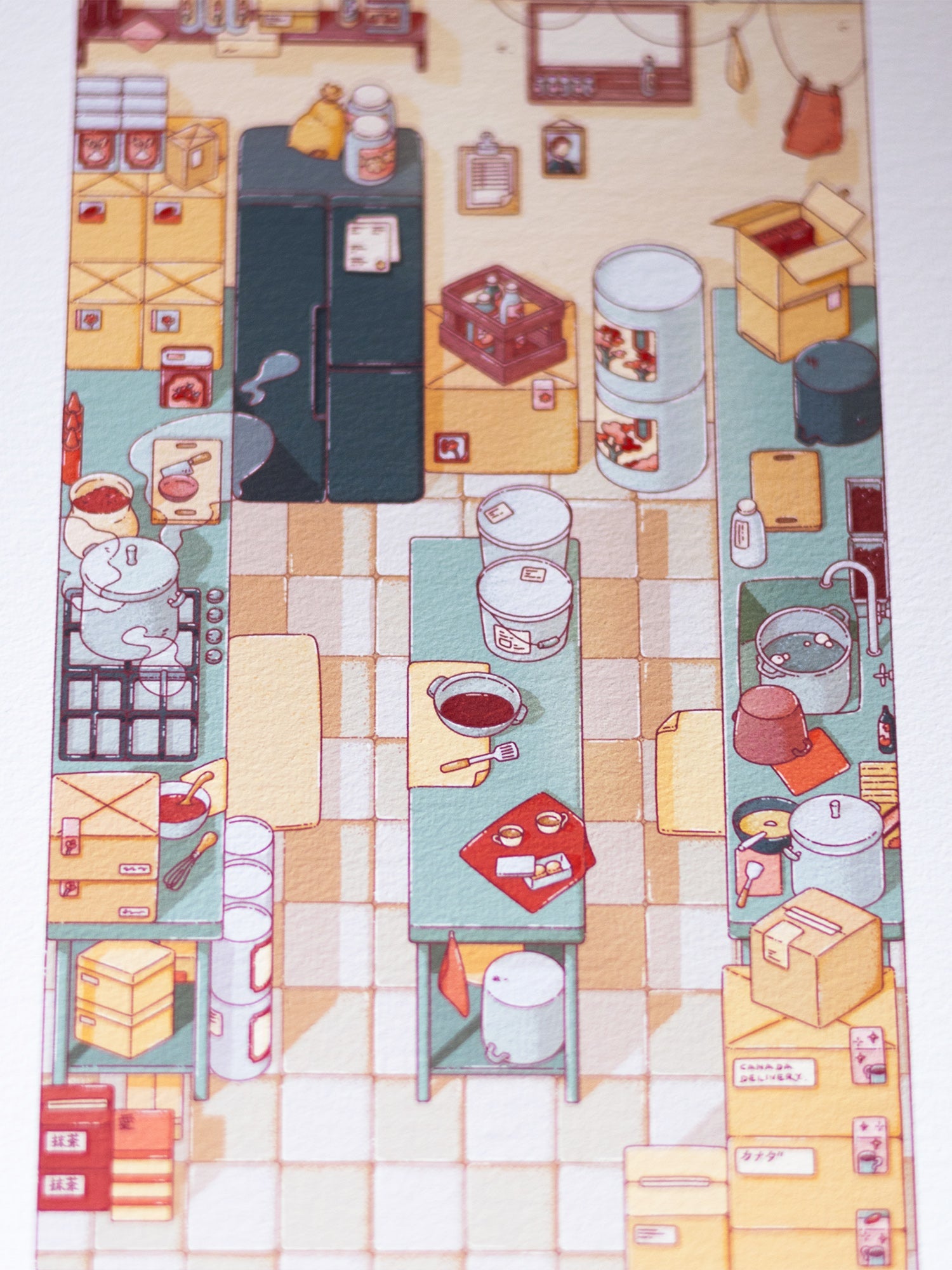 Sweet Bean Paste - Laurenleely - Limited Edition - East Side Studio - Art Prints