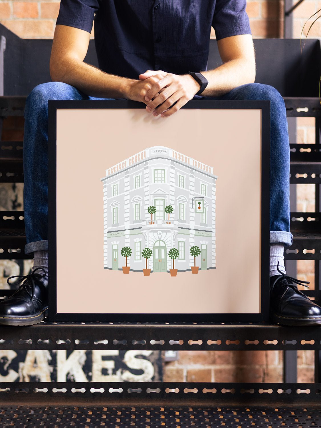 The Orange - Kate Snell - East Side Studio - Art Prints