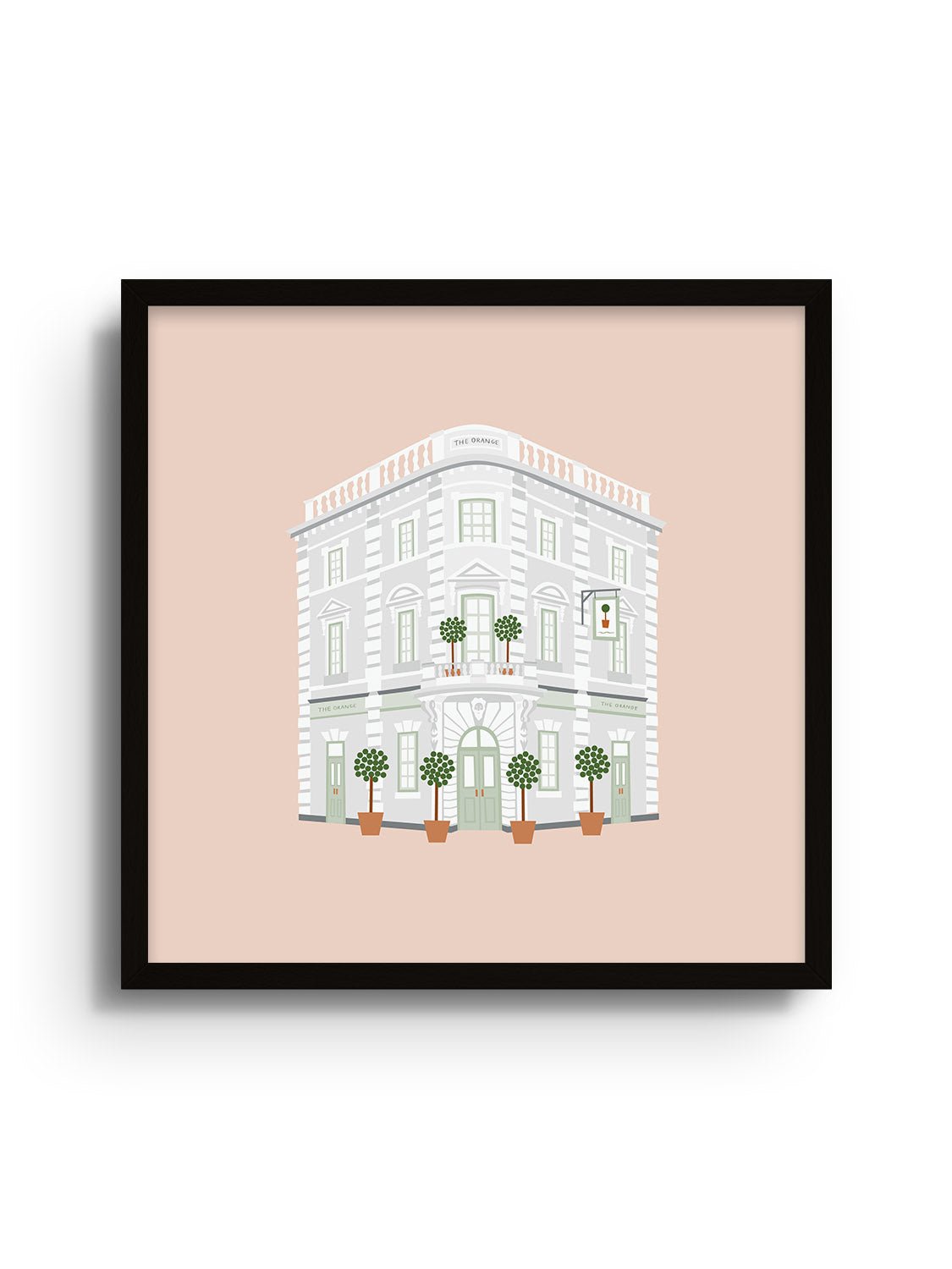 The Orange - Kate Snell - East Side Studio - Art Prints