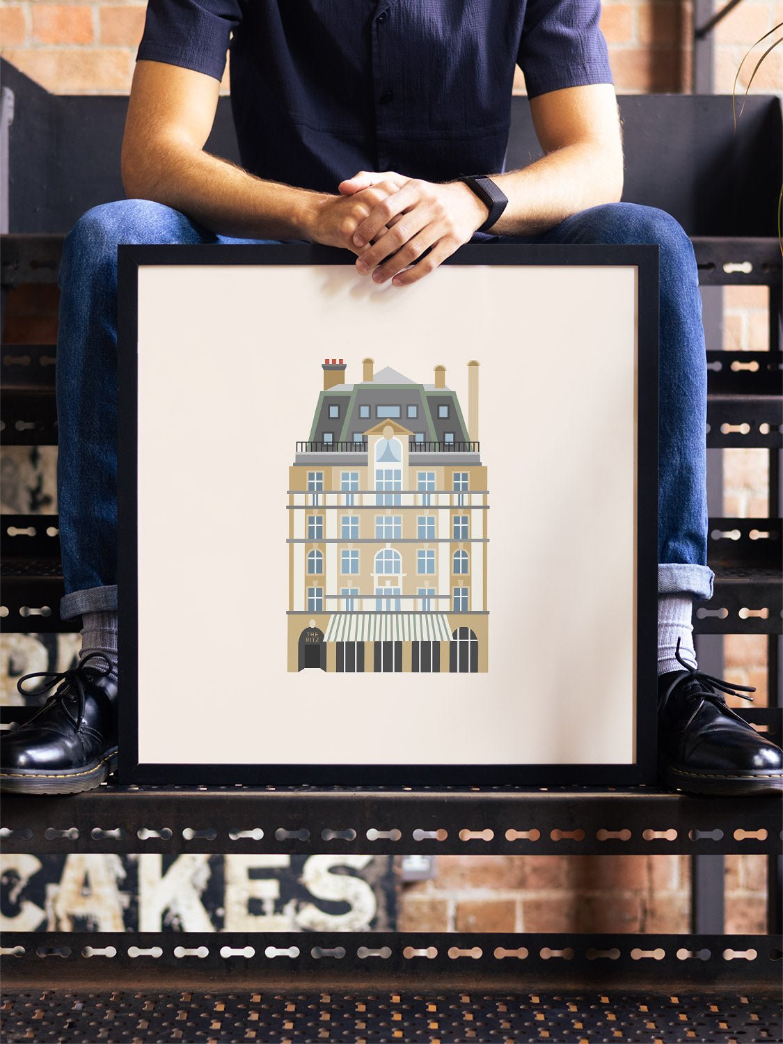 The Ritz - Kate Snell - East Side Studio - Art Prints