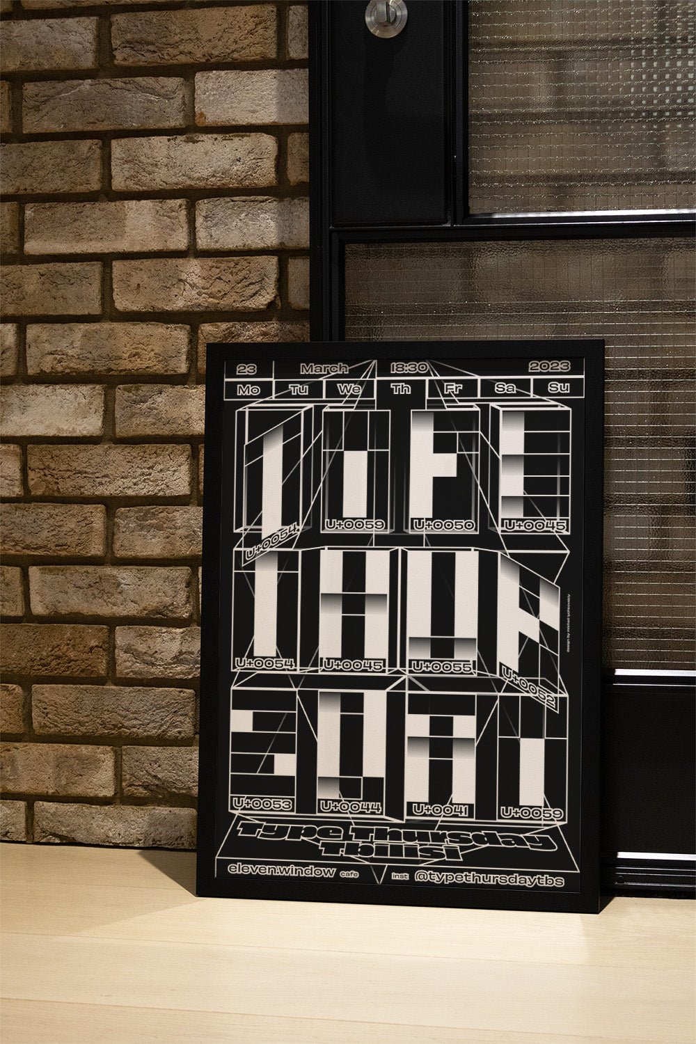 Type Thursday Tbilisi - Mikhail Lychkovskiy - East Side Studio - Art Prints