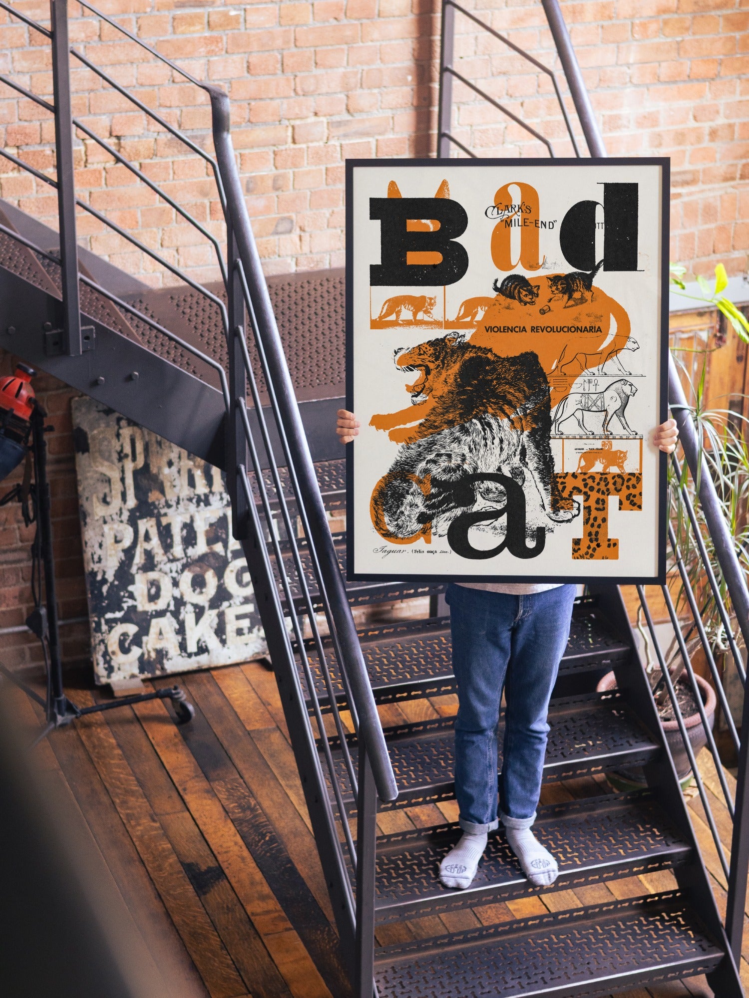 Bad Cat - Mateus Teixeira - 30x40_Black_290626 |type=lifestyle|