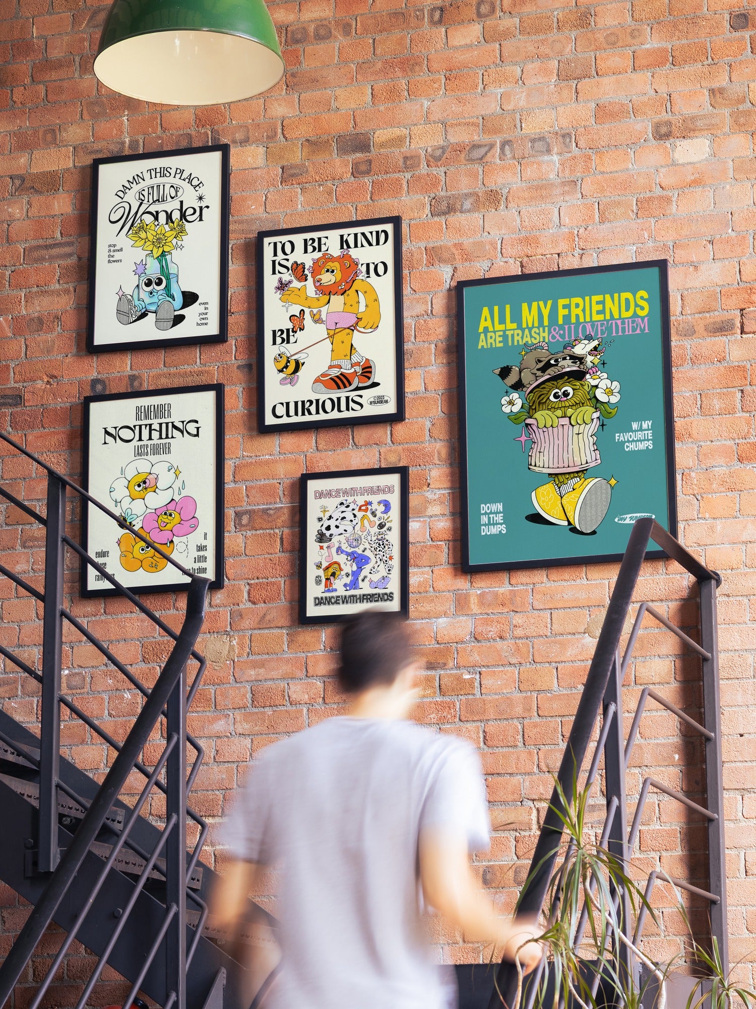 To Be Kind Is To Be Curious - My Sunbeam — Gallery Wall Collection [Style = Lifestyle]