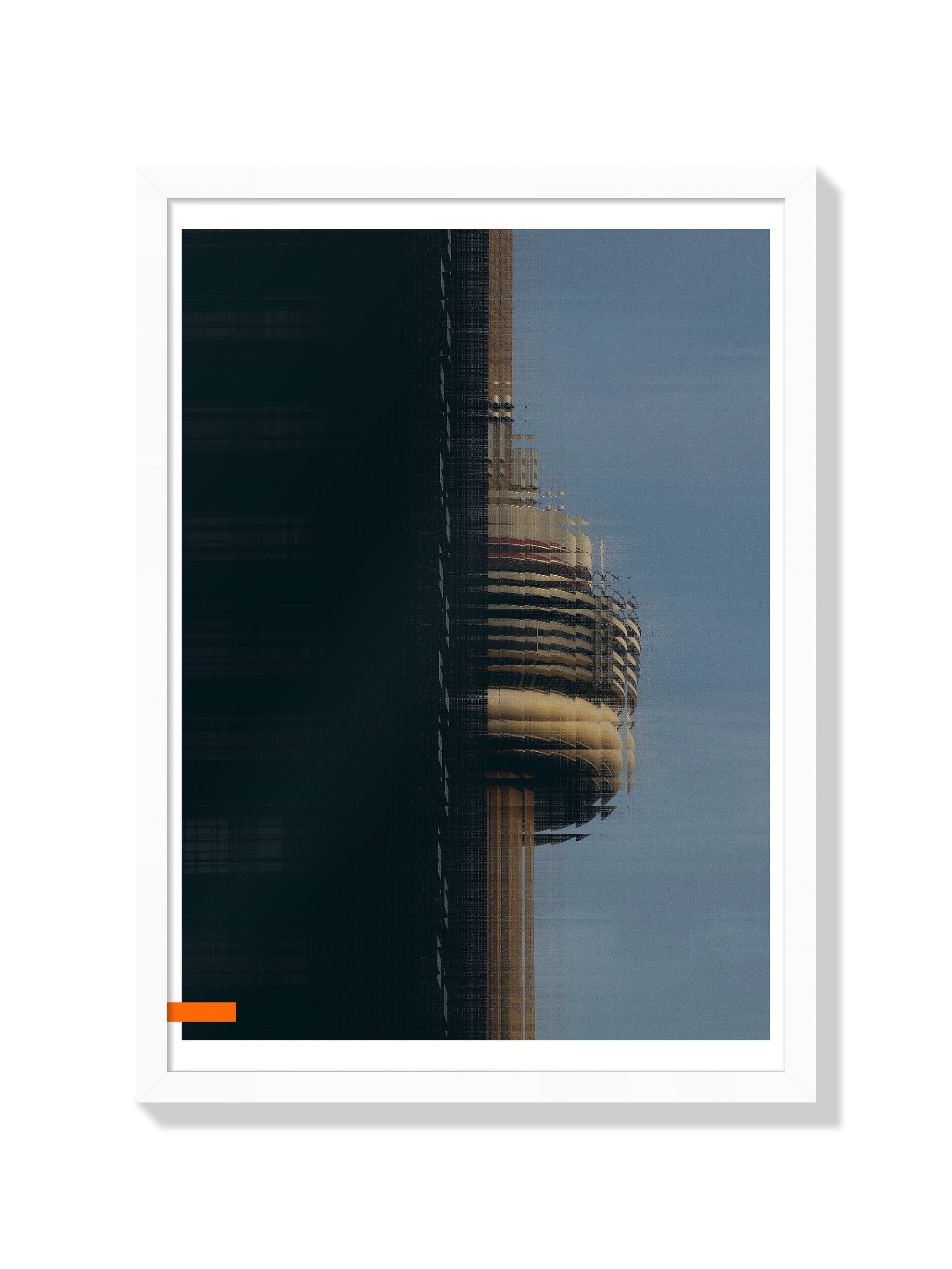 Toronto The Good | Glitch 26.820 - Aaron Borchardt - White Frame |frame=White Frame|