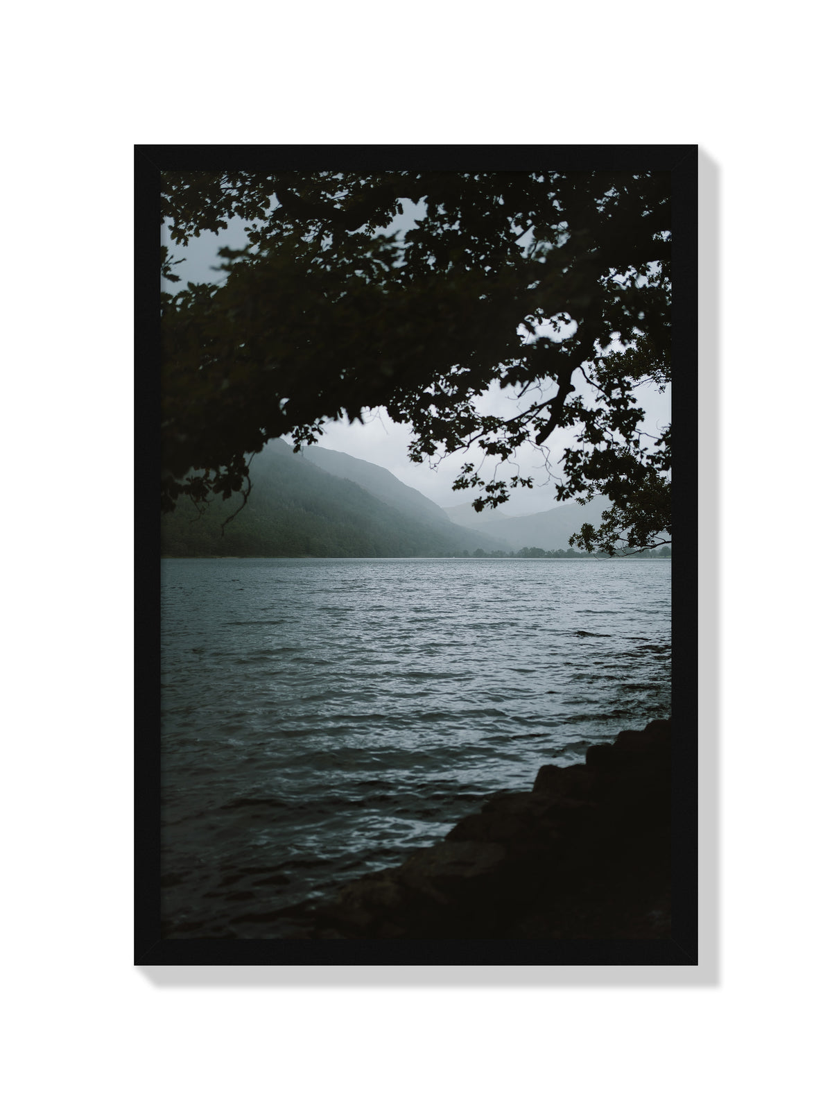 Misty Lake Morning - Jonny Gleason - Black Frame |frame=Black Frame|