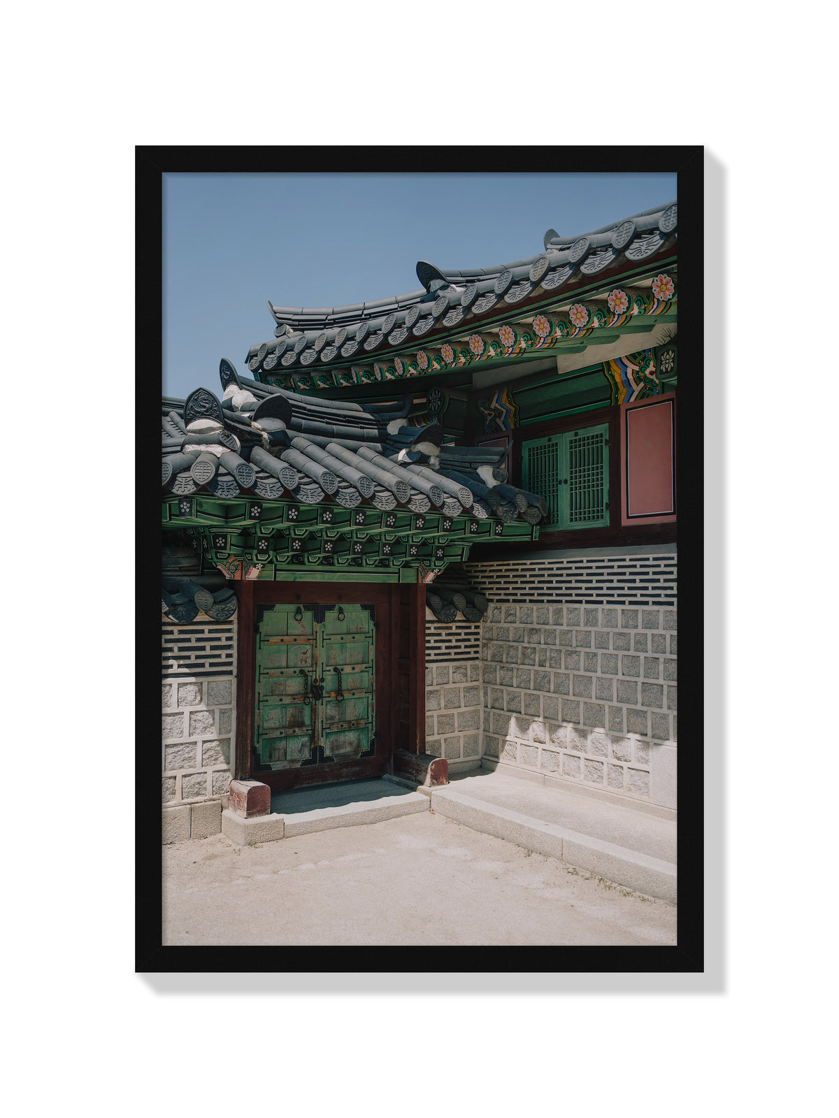 Korean Temple Door - Jonny Gleason - Black Frame |frame=Black Frame|