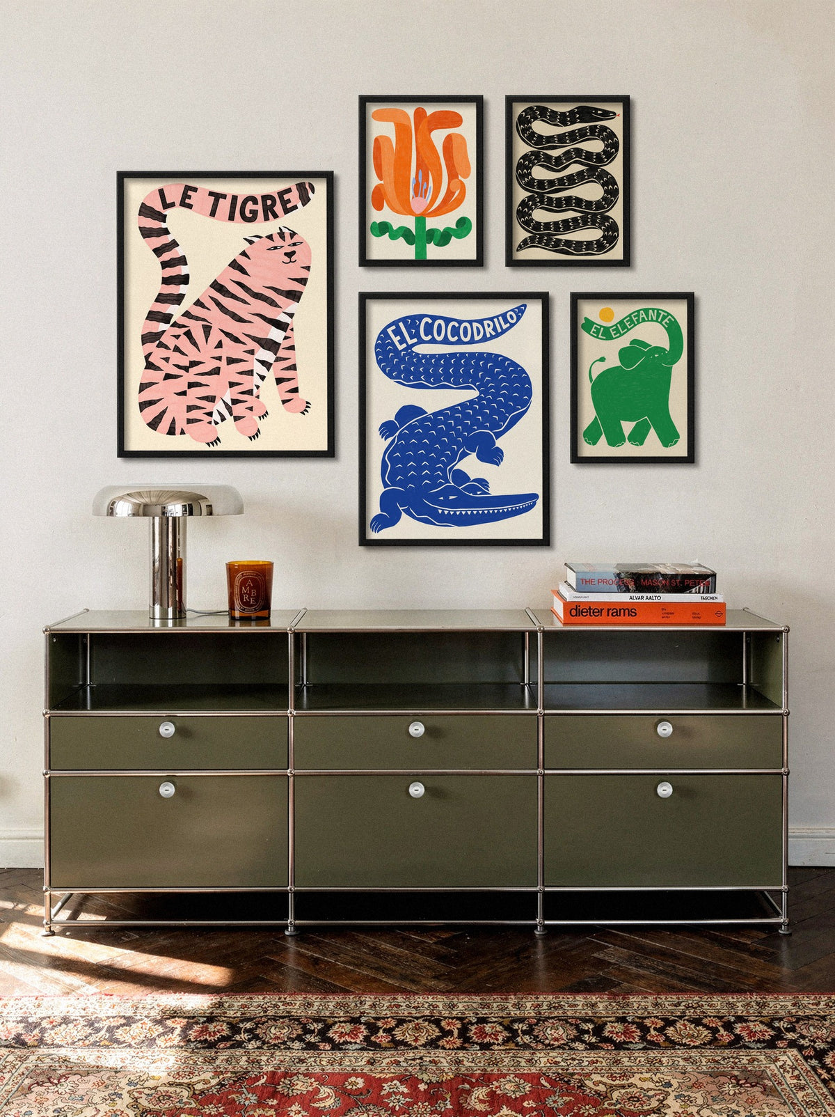 Le Tigre - White - Manne Jalilian - 3:4_GWBlack_150726 |type=gallerywall|