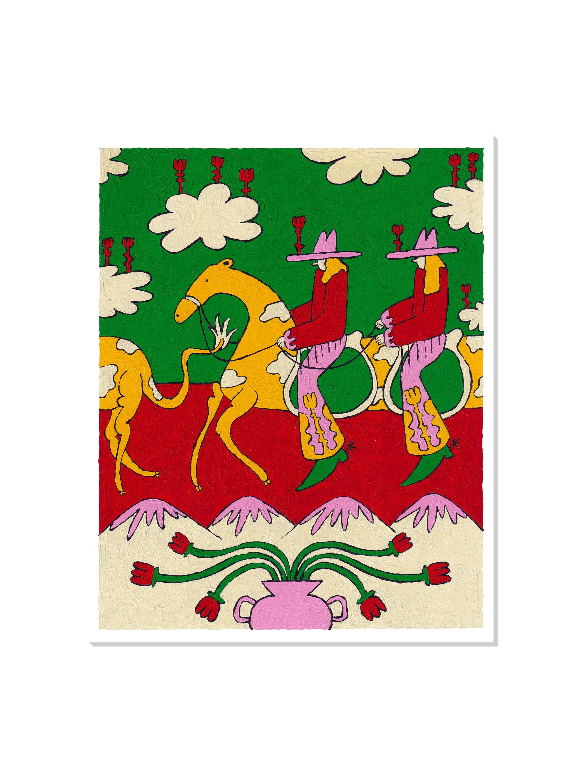 Guardians of the Tulips - Maria Barrera - Unframed |frame=Unframed|
