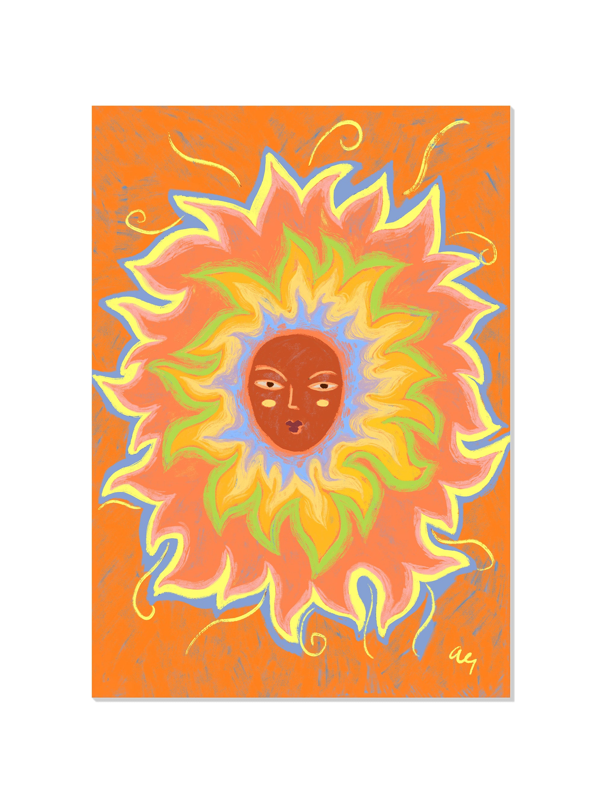 Sunshine - Arty Guava - Unframed |frame=Unframed|