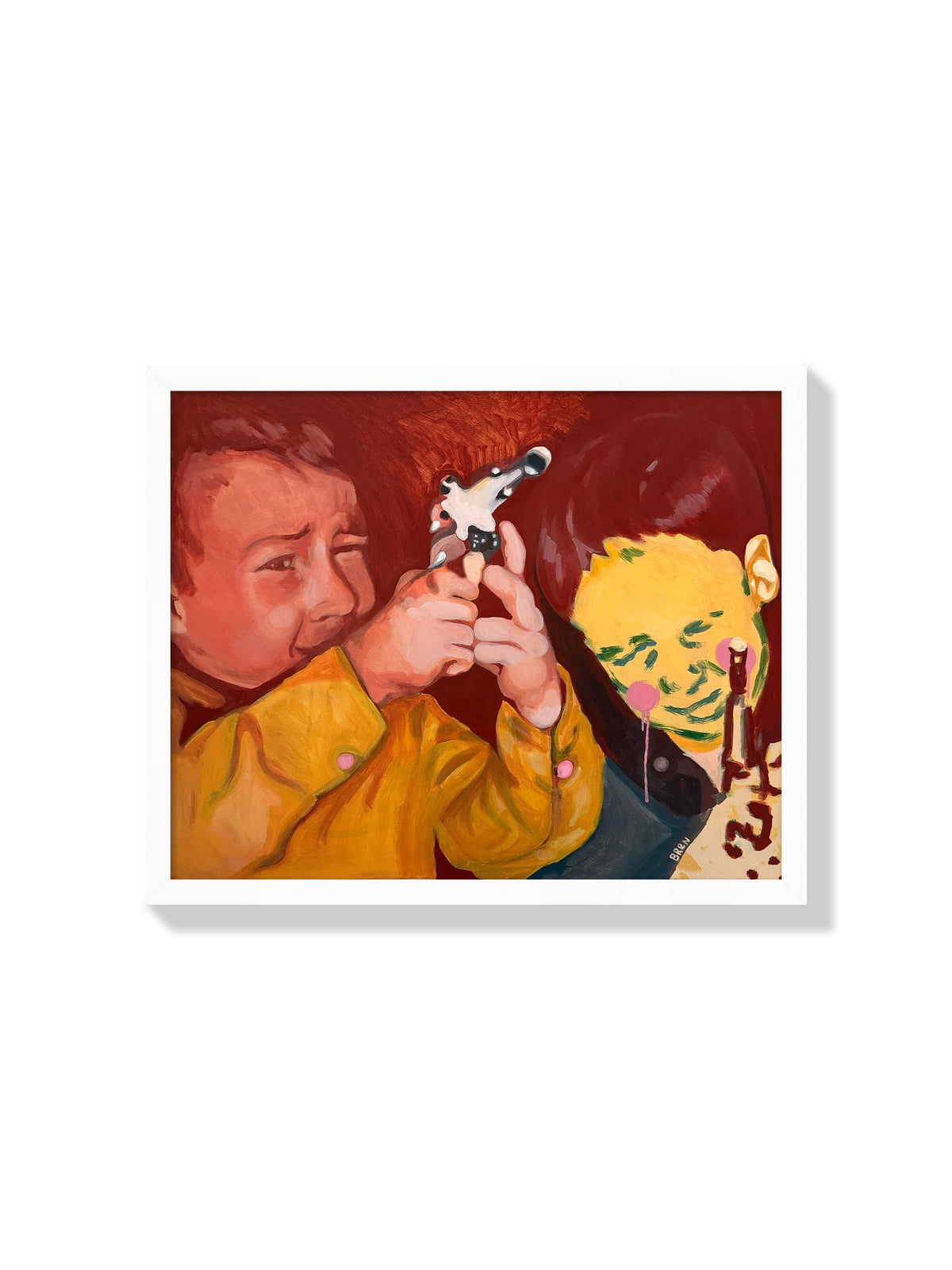 One Life Not Yet Complete - Scared of Moths - White Frame |frame=White Frame|