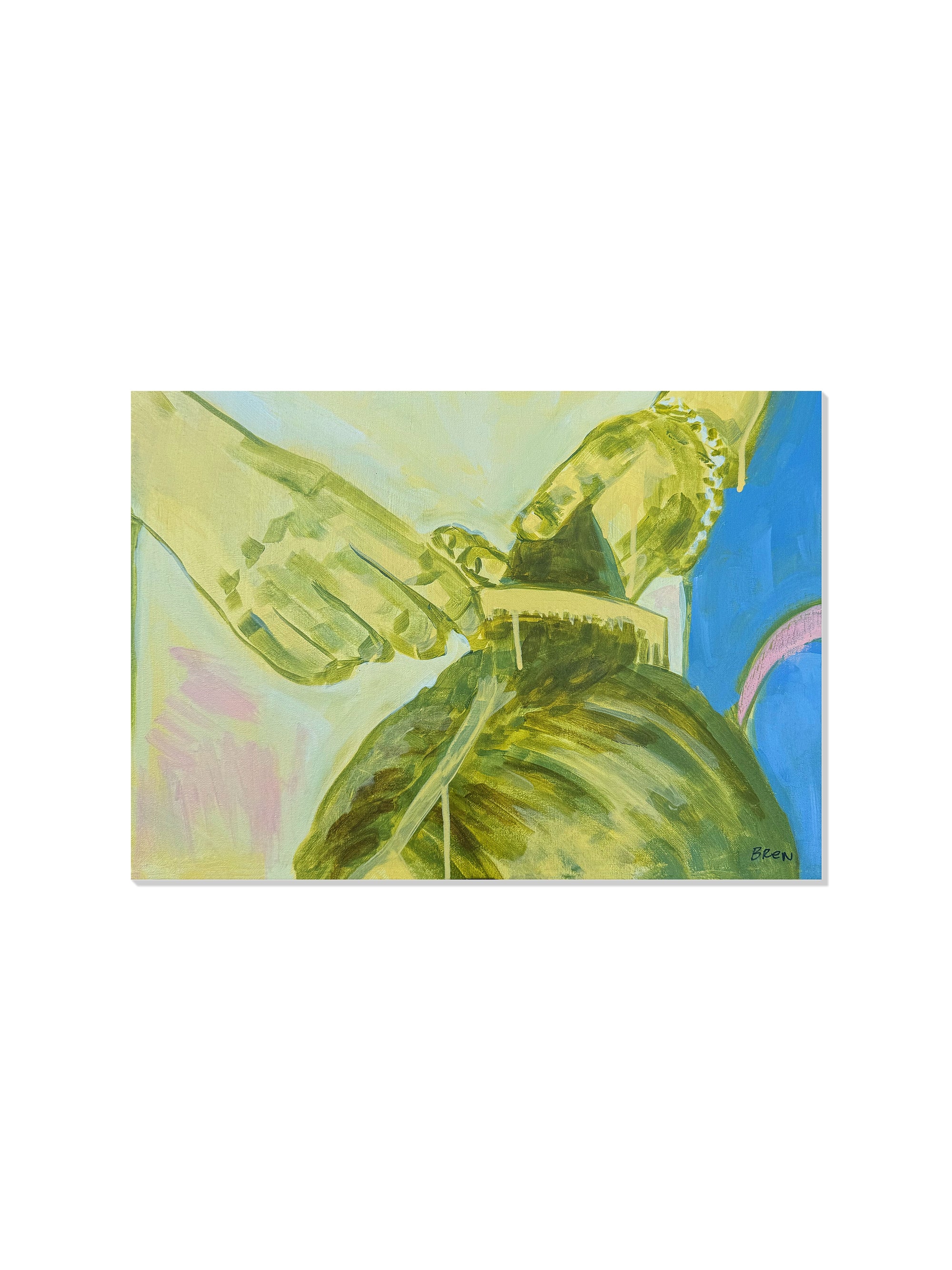 Selflessness As An Action - Scared of Moths - Unframed |frame=Unframed|