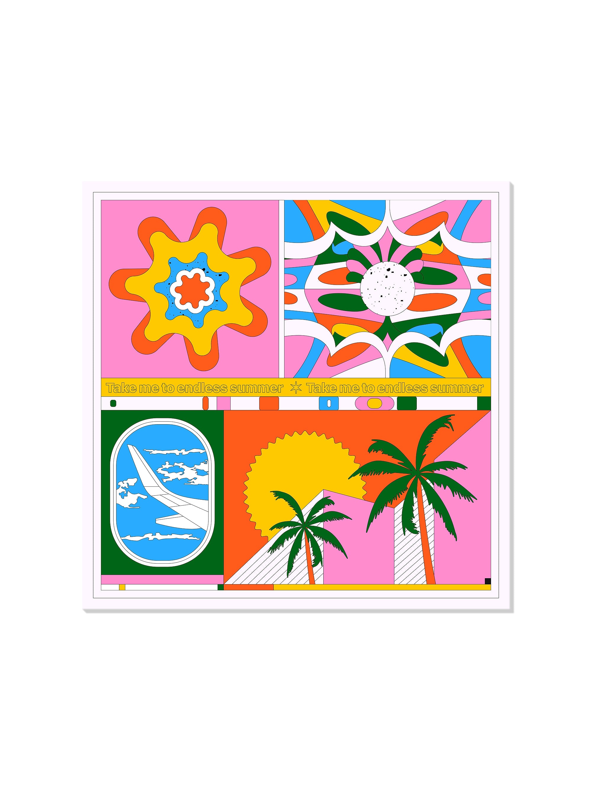 Endless Summer - Vladimir Hadžić - Unframed |frame=Unframed|