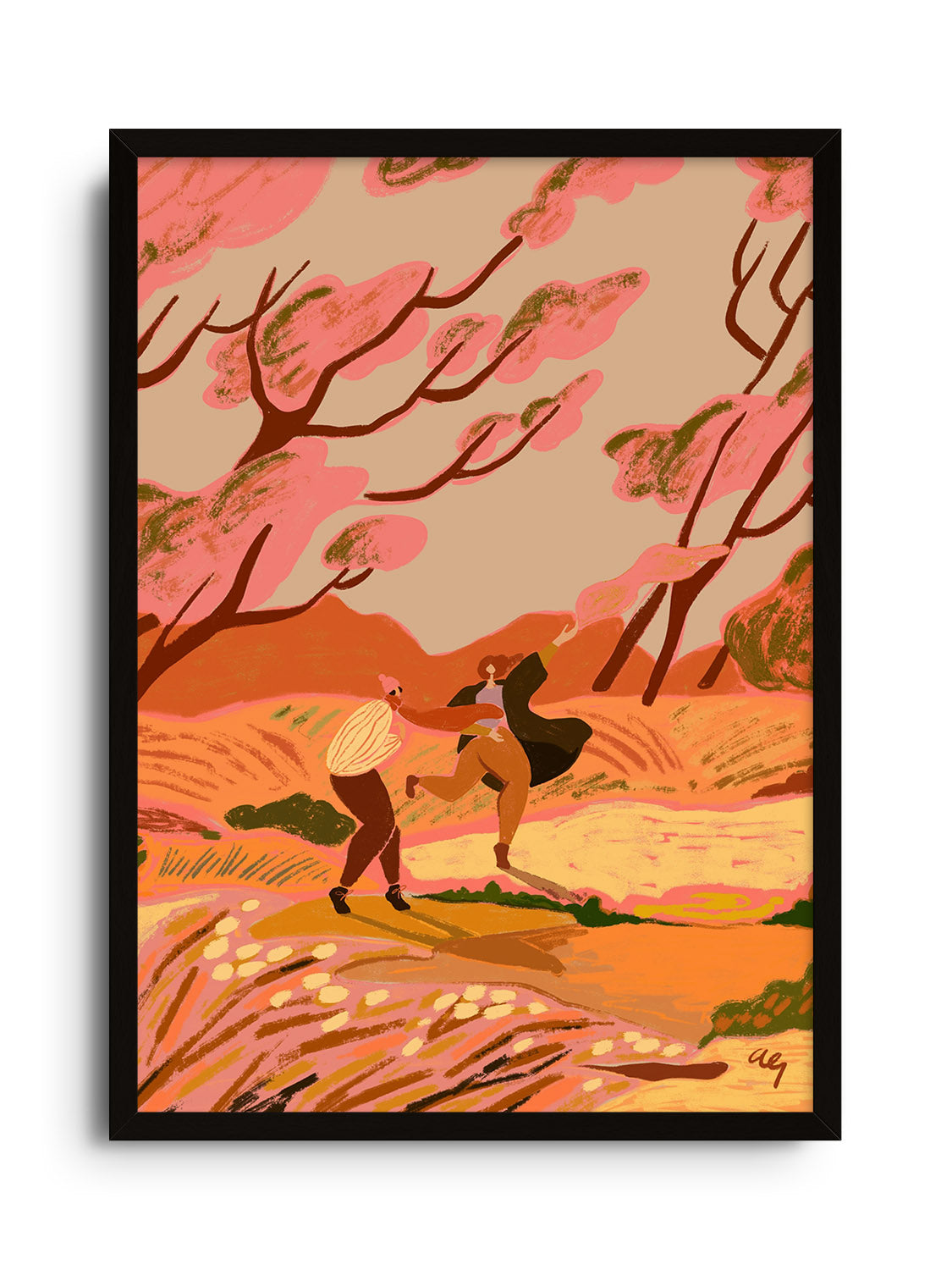 Illustration Art Print – November by Arty Guava | East Side Studio