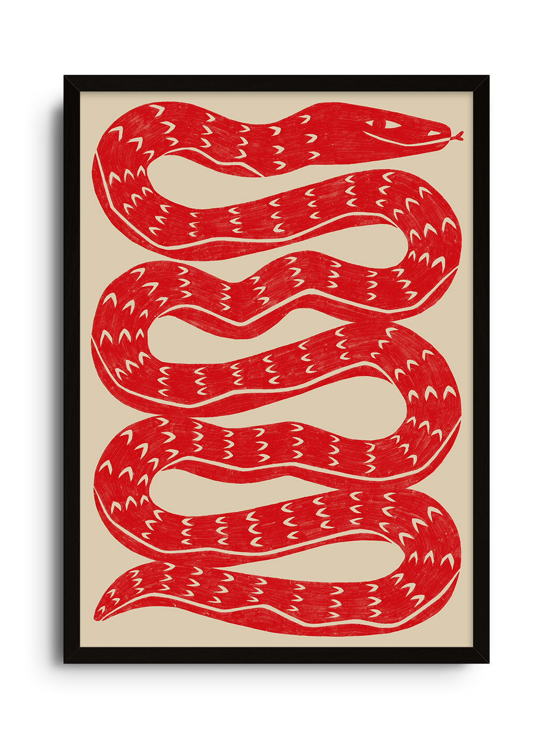 Snake - Red - Manne Jalilian