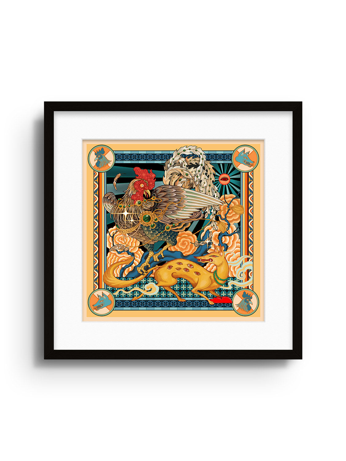 Rooster and Fox - Toma Nguyễn