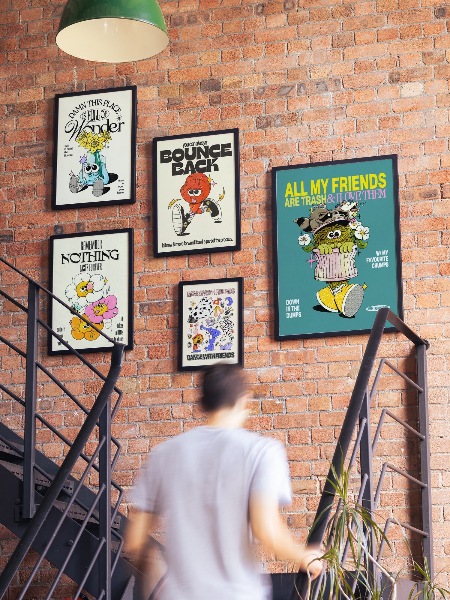 Bounce Back - Off White - My Sunbeam — Gallery Wall Collection [Style = Lifestyle]